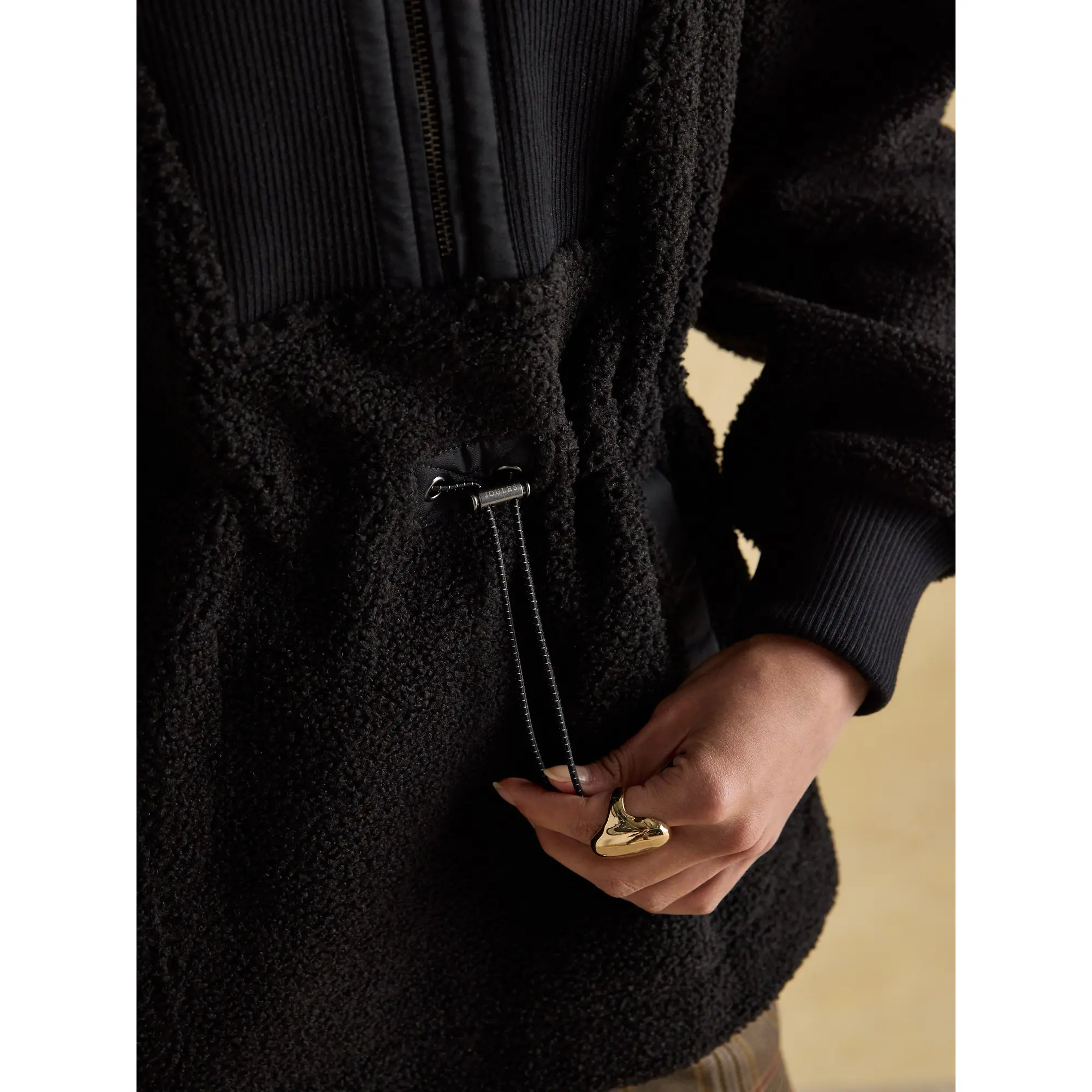 Product image 6 of 15 of Joules Women's Thurleston Quarter Zip Fleece - Black