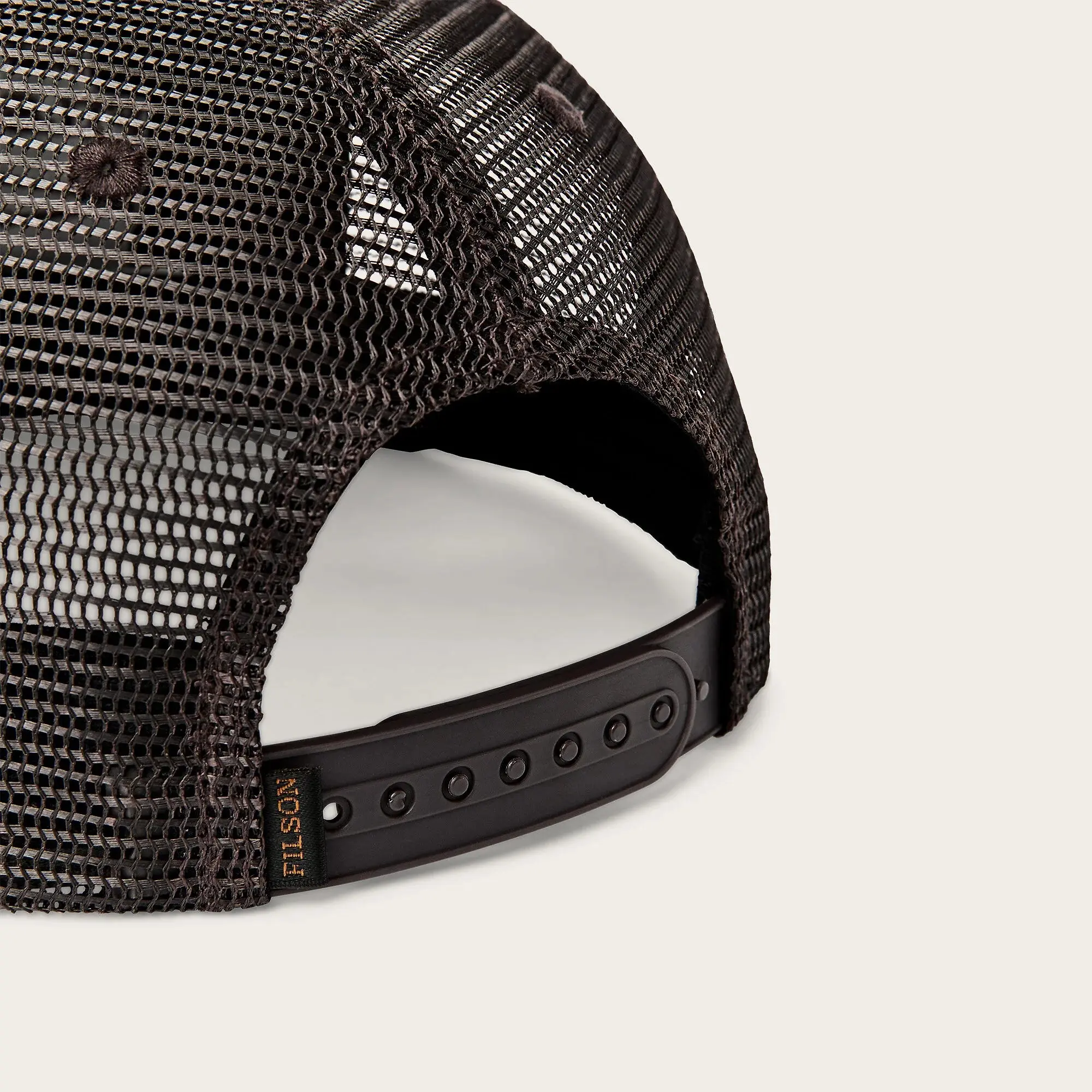 Product image 3 of 3 of Filson Diamond Trucker Mesh Cap - Brown