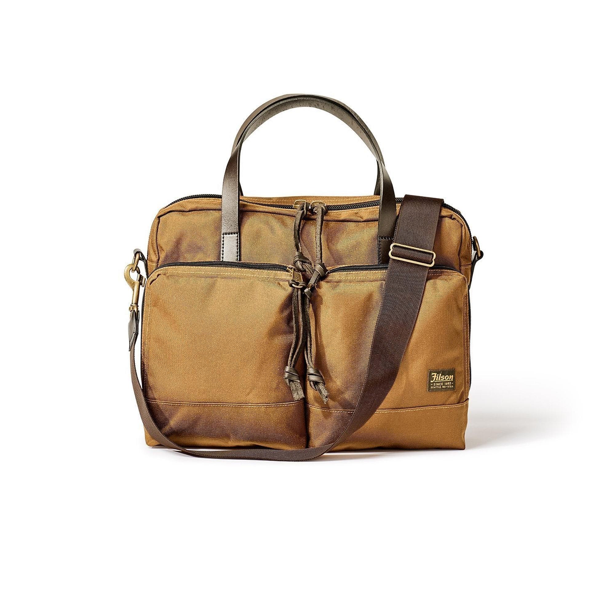 Filson Dryden Briefcase - Whiskey | British Attire