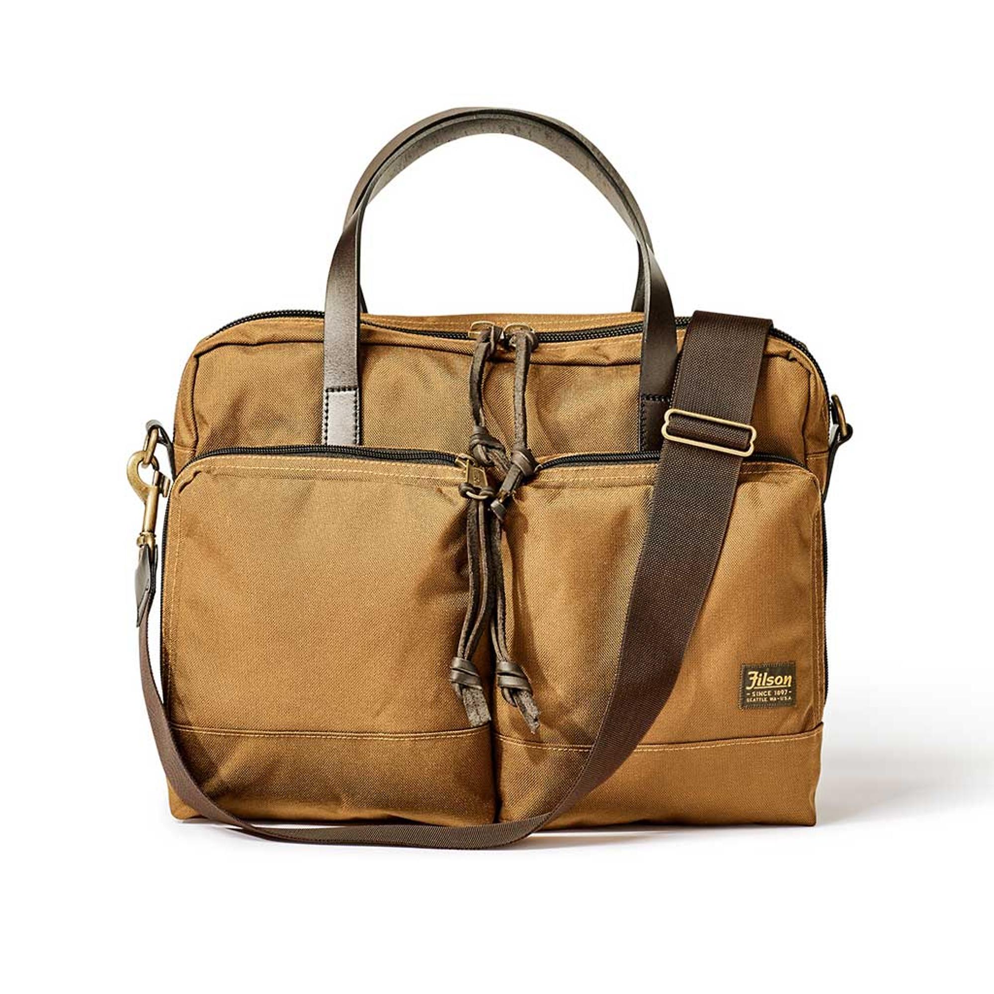 Filson Dryden Briefcase - Whiskey | British Attire