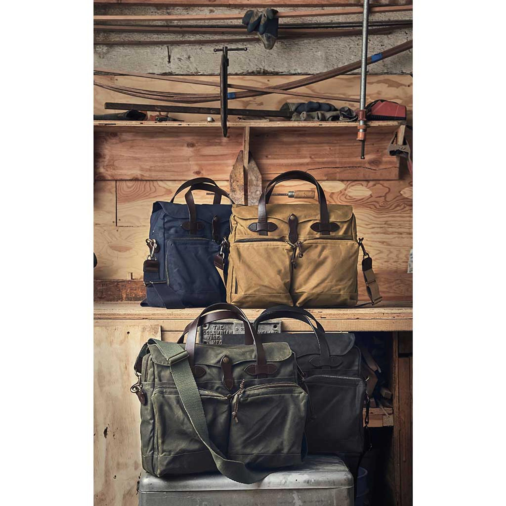 Filson Dryden Briefcase - Whiskey | British Attire