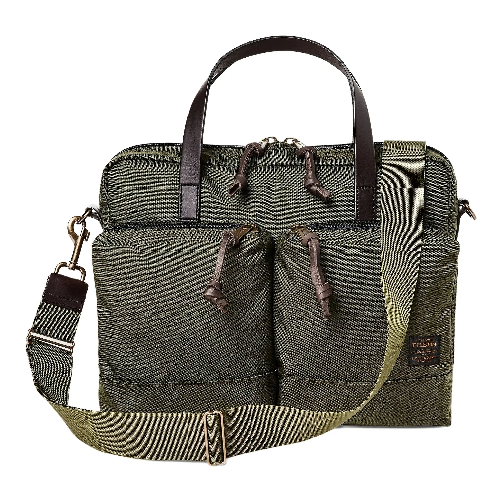 Product image 1 of 9 of Filson Dryden Briefcase - Otter Green