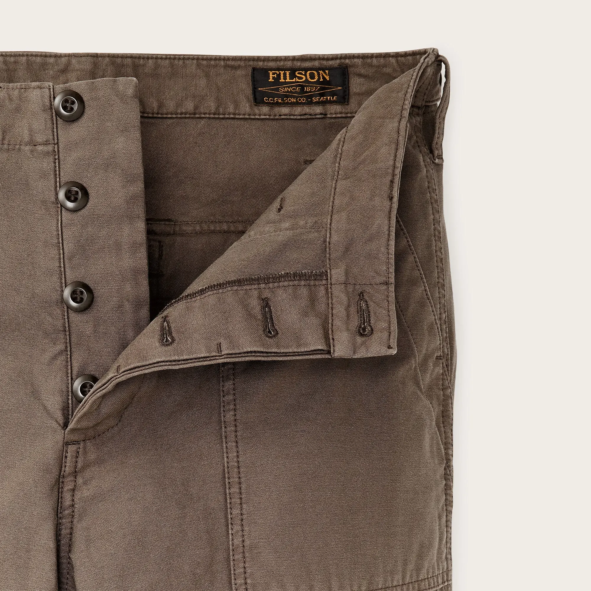 Product image 3 of 9 of Filson Men's Field Supply Pants - Teak