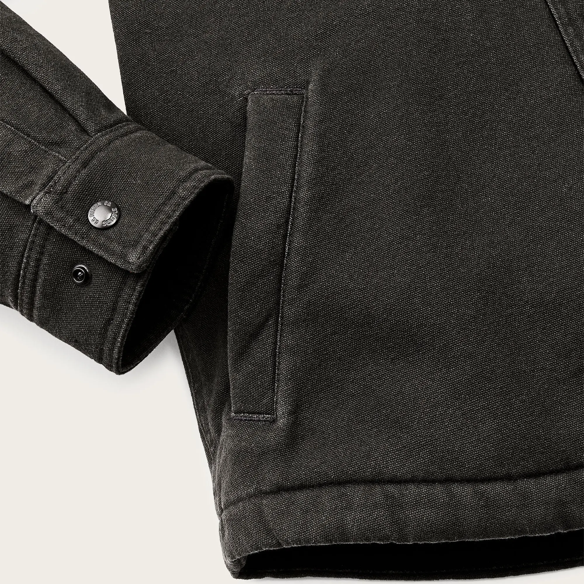 Product image 5 of 6 of Filson Men's Fleece Lined Jac-Shirt - Peat