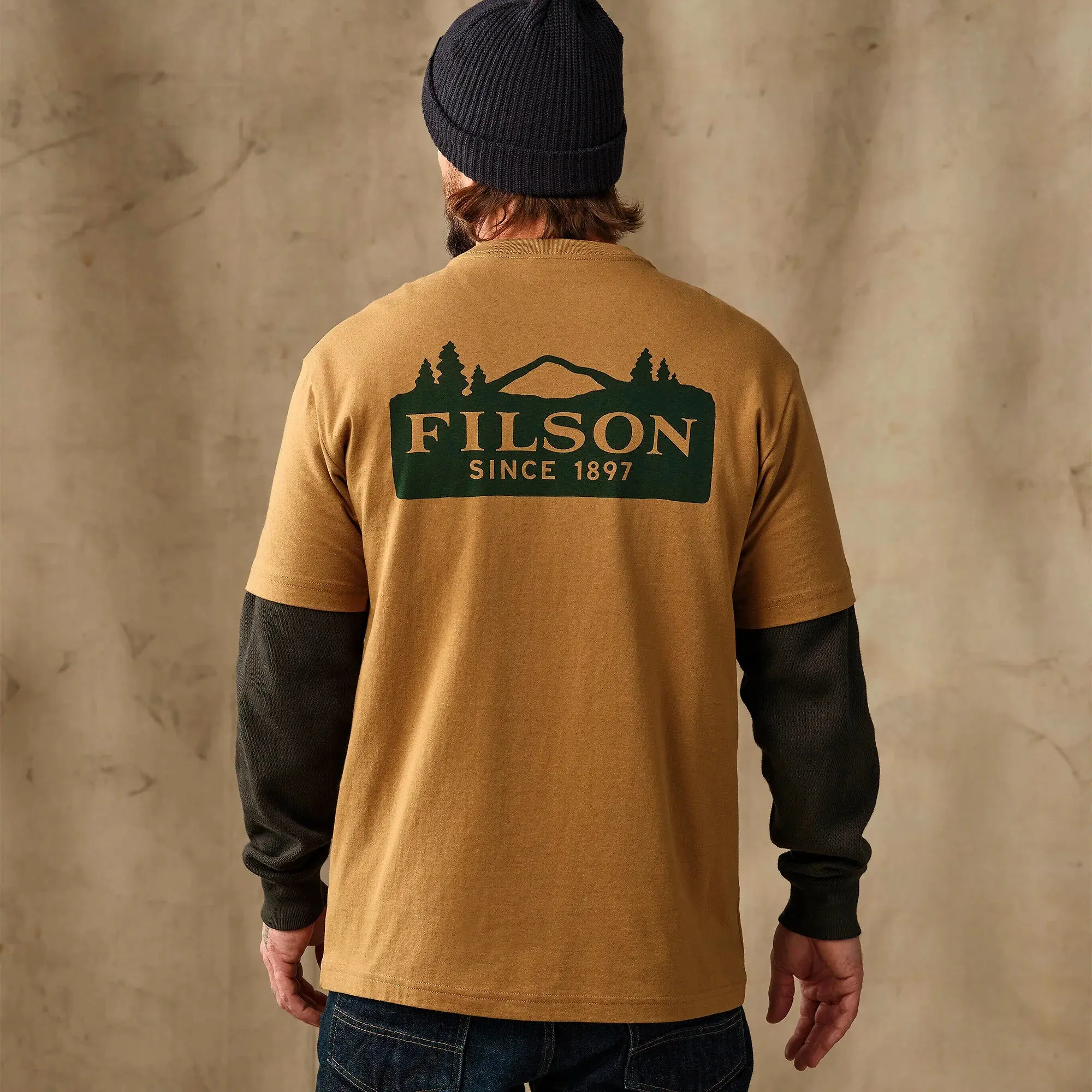 Product image 6 of 6 of Filson Men's Scenic Graphic T-Shirt - Dull Gold