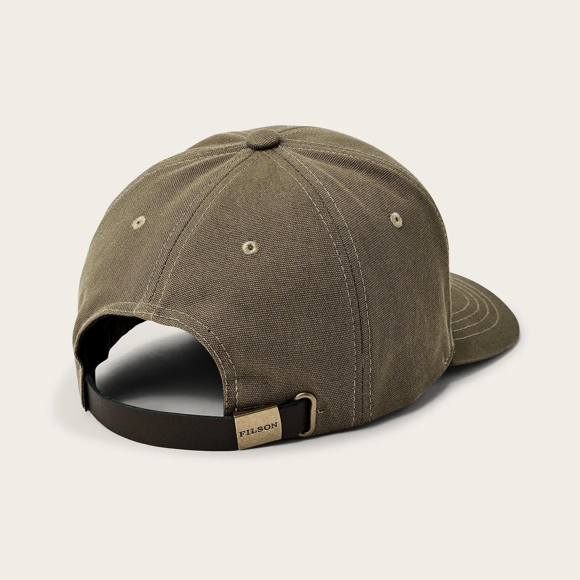 Product image 2 of 3 of Filson Peavey Logger Cap - Military Olive