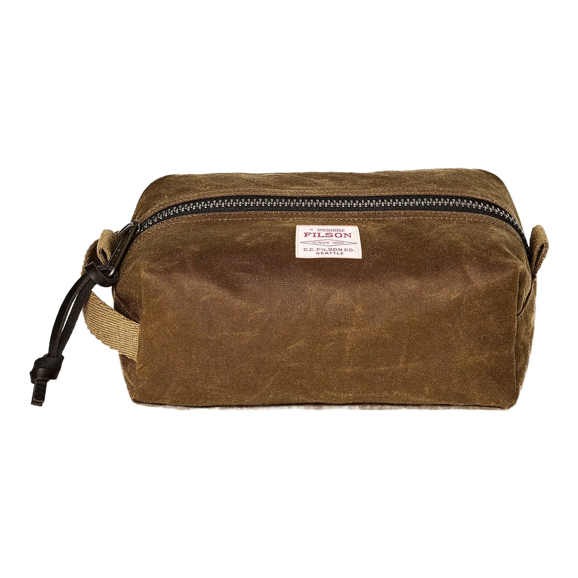 Product image 1 of 10 of Filson Tin Cloth Travel Kit - Dark Tan