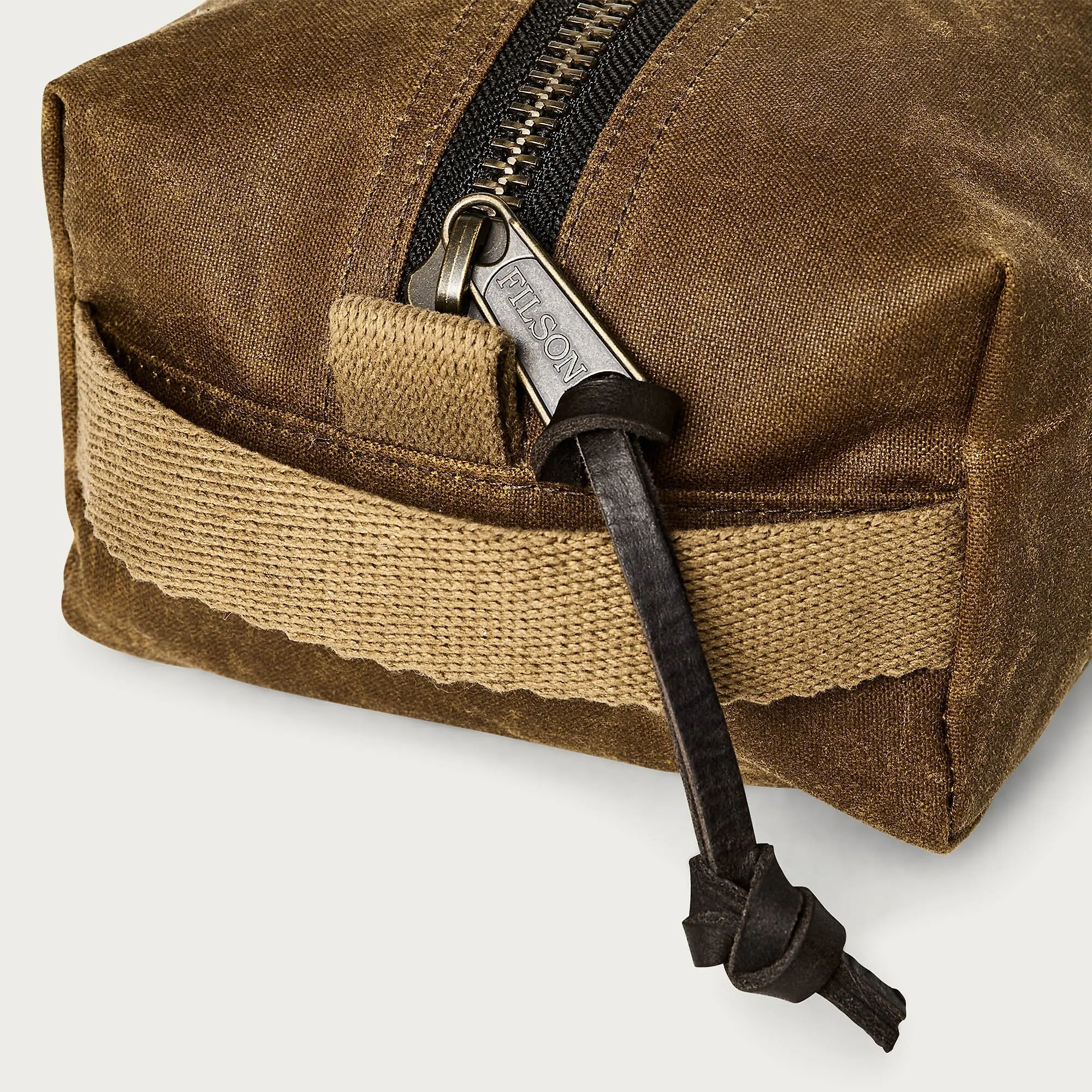 Product image 5 of 10 of Filson Tin Cloth Travel Kit - Dark Tan