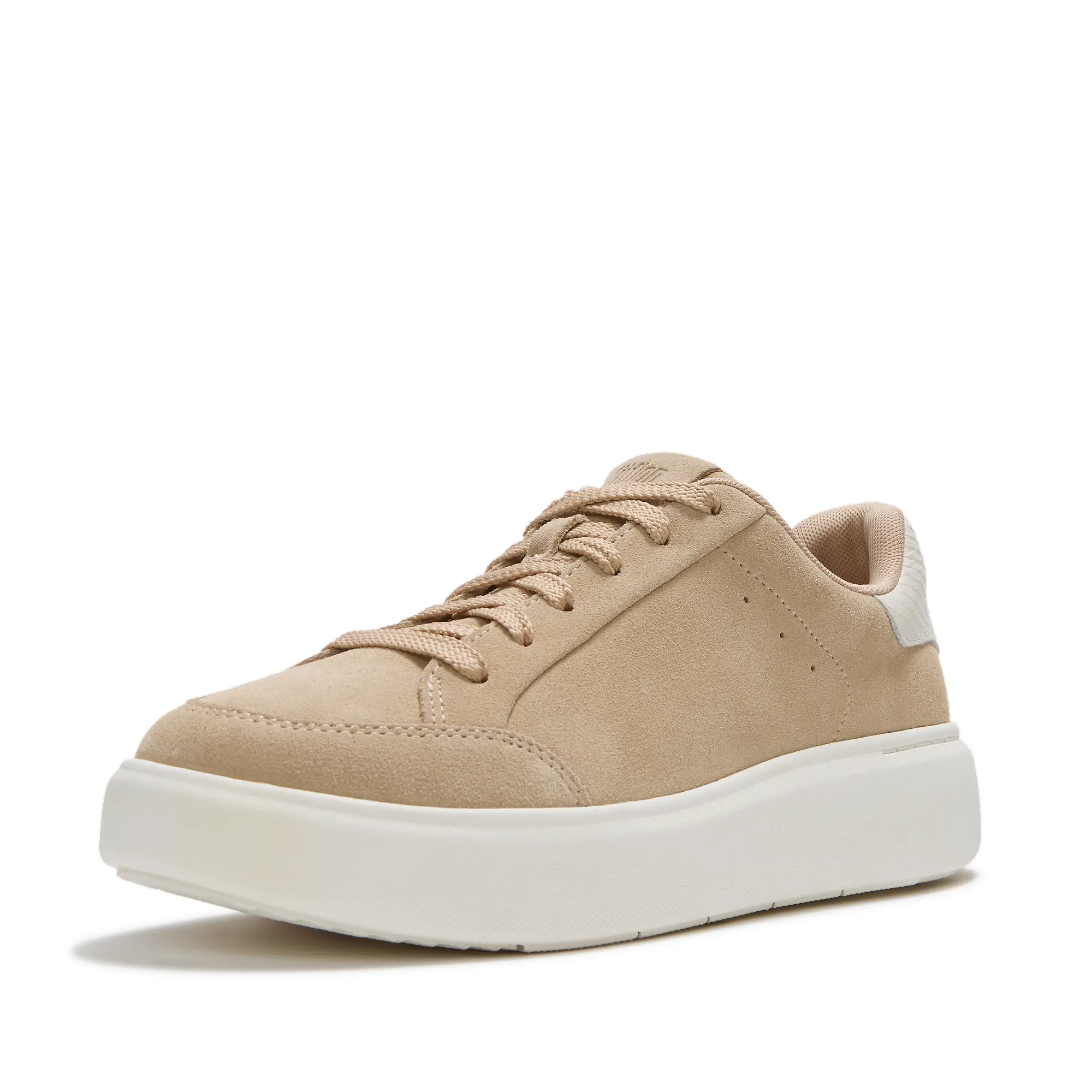 Product image 5 of 7 of FitFlop Women's RTG Suede Snake Lace Up Trainers - Hazelnut