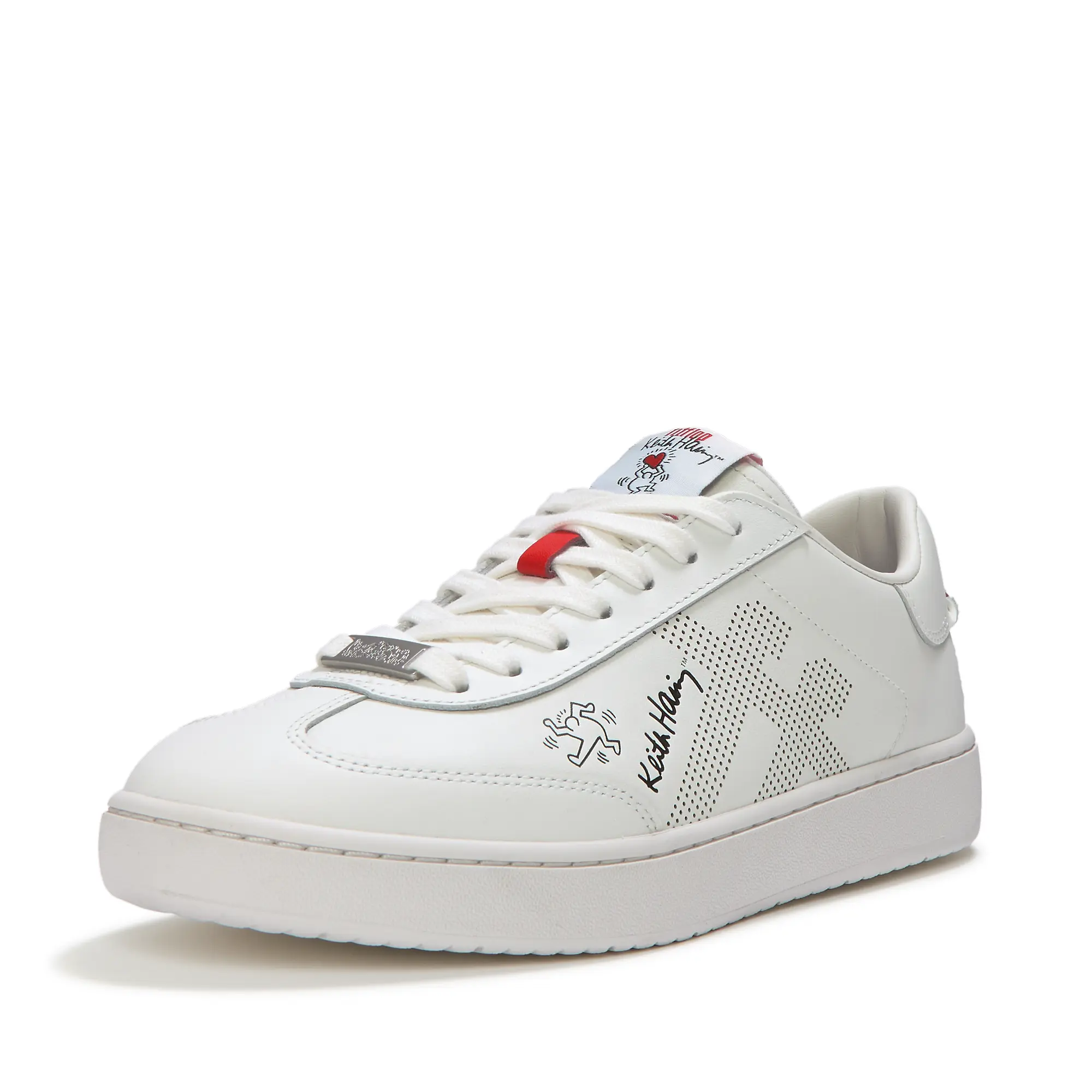 Product image 6 of 9 of FitFlop x Keith Haring Women's The Dash FF Trainers - Urban White