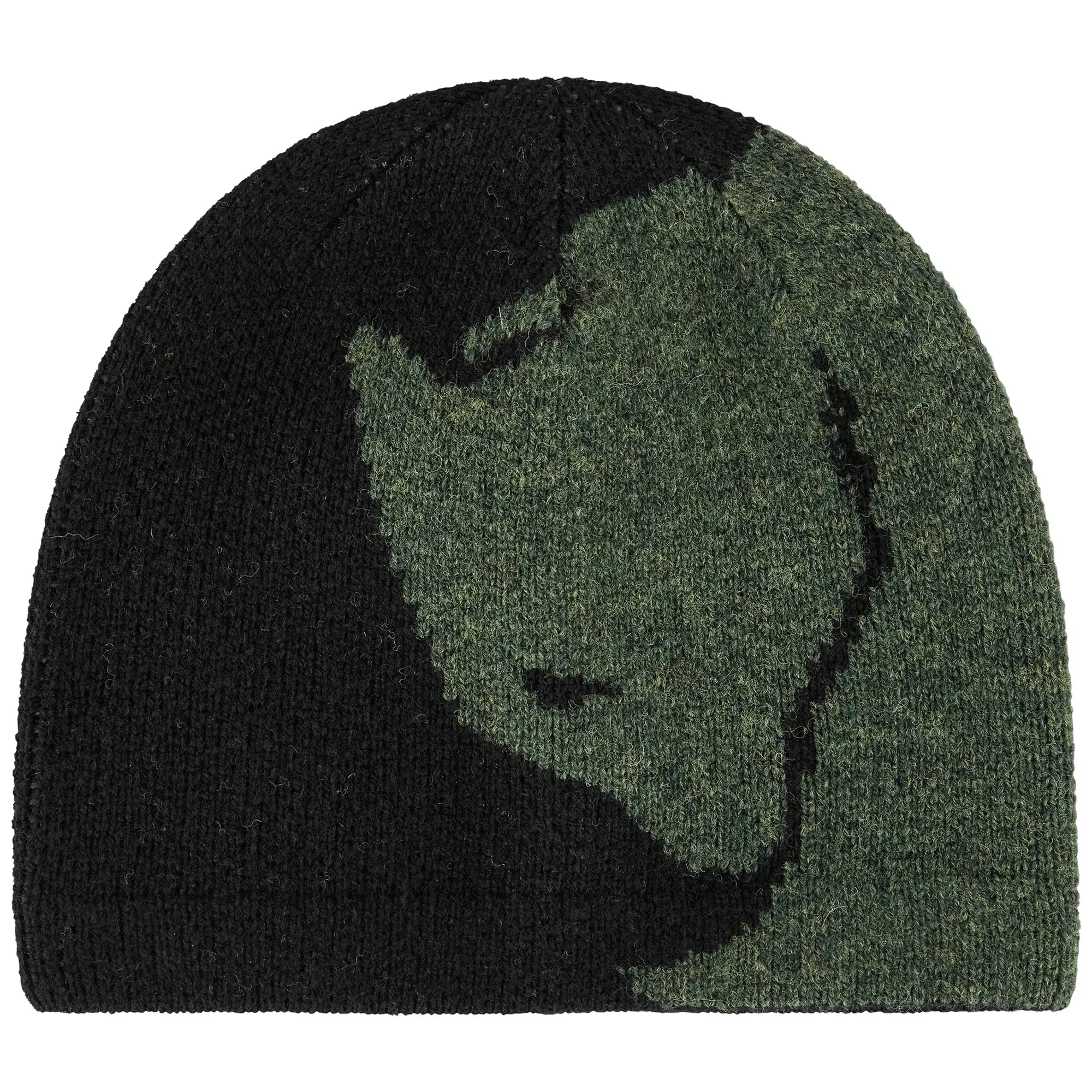 Product image 3 of 7 of Fjällräven Bergtagen Jacquard Beanie - Black-Deep Forest