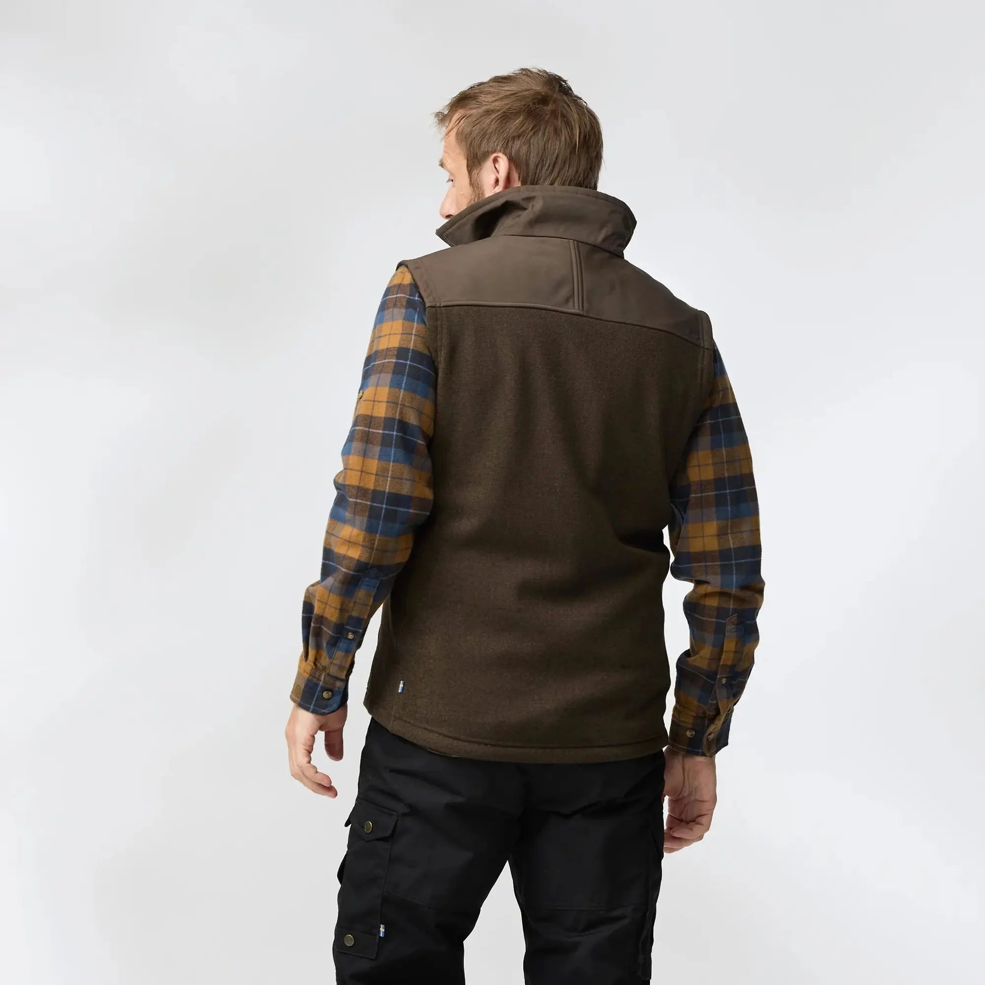Product image 4 of 9 of Fjällräven Men's Buck Fleece Vest - Dark Olive
