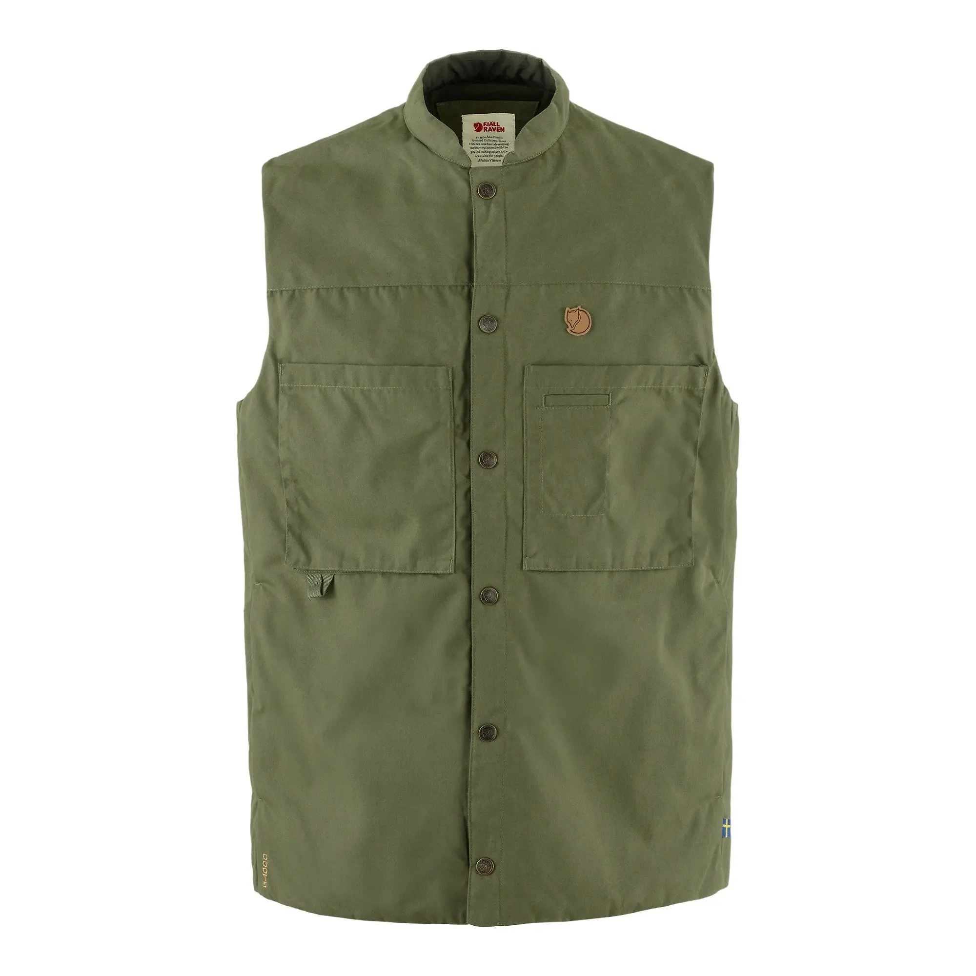 Product image 1 of 11 of Fjällräven Men's Singi Padded Vest - Laurel Green