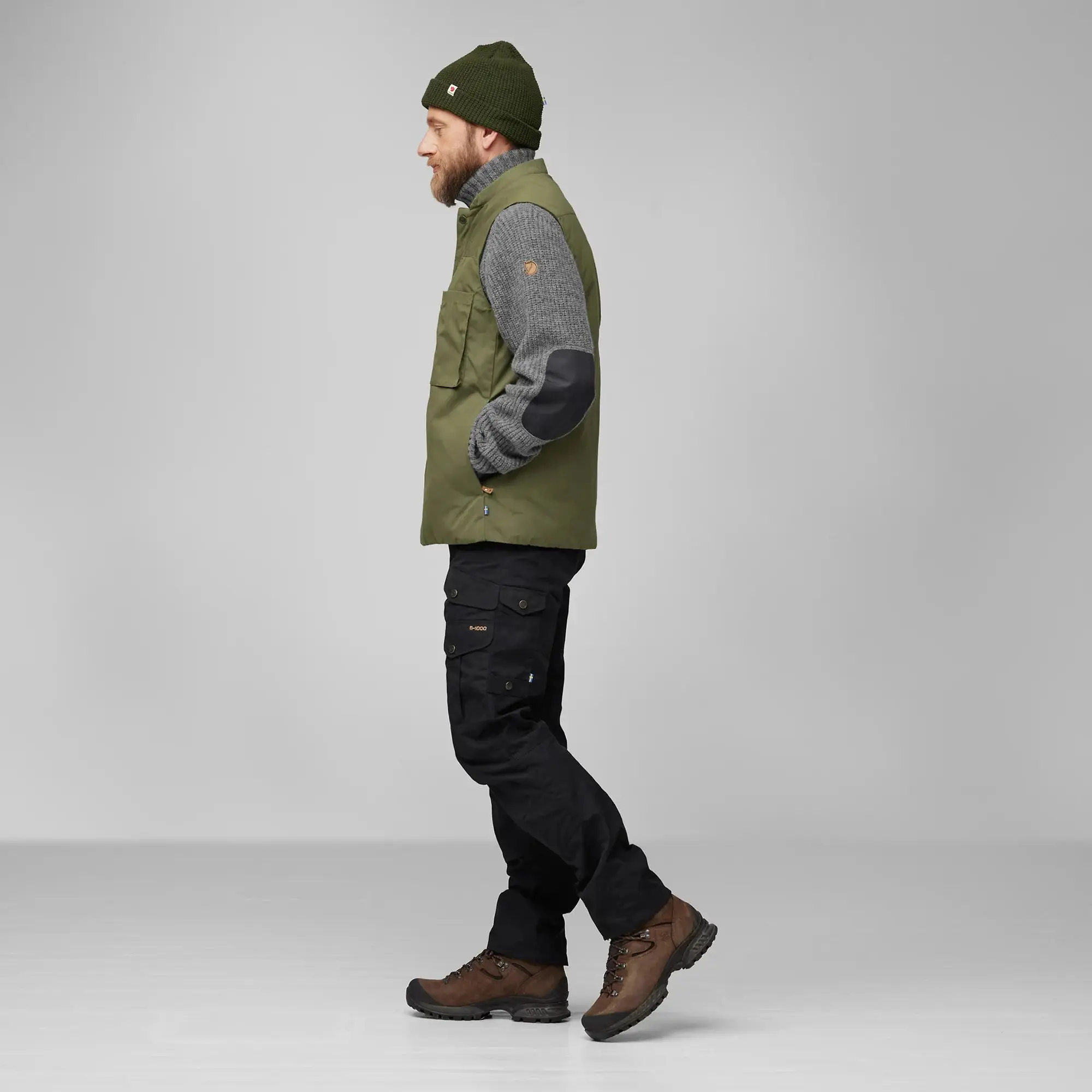Product image 5 of 11 of Fjällräven Men's Singi Padded Vest - Laurel Green