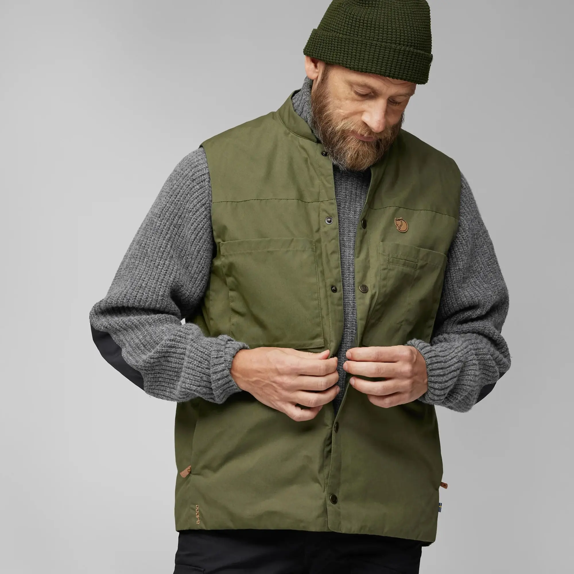 Product image 6 of 11 of Fjällräven Men's Singi Padded Vest - Laurel Green