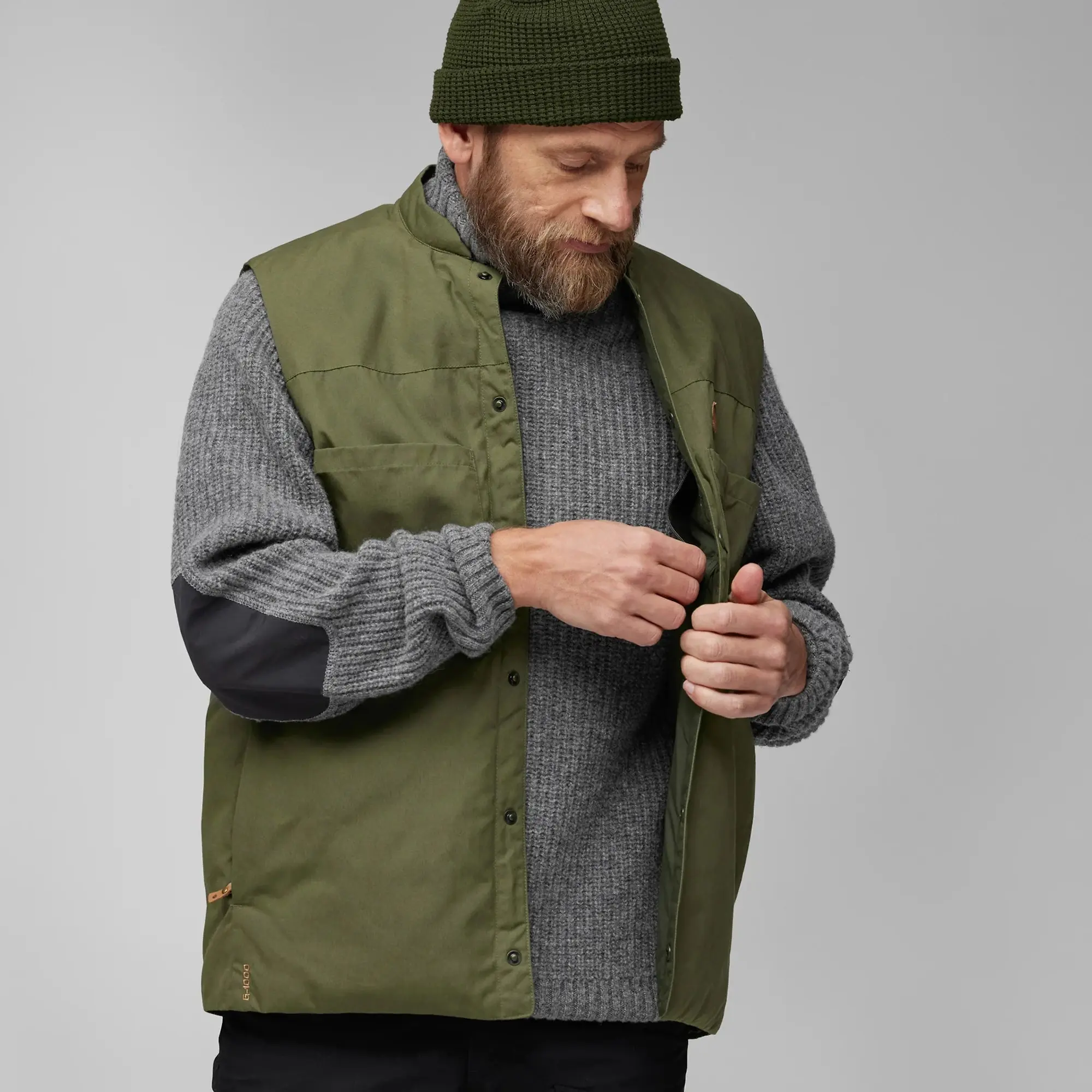 Product image 8 of 11 of Fjällräven Men's Singi Padded Vest - Laurel Green