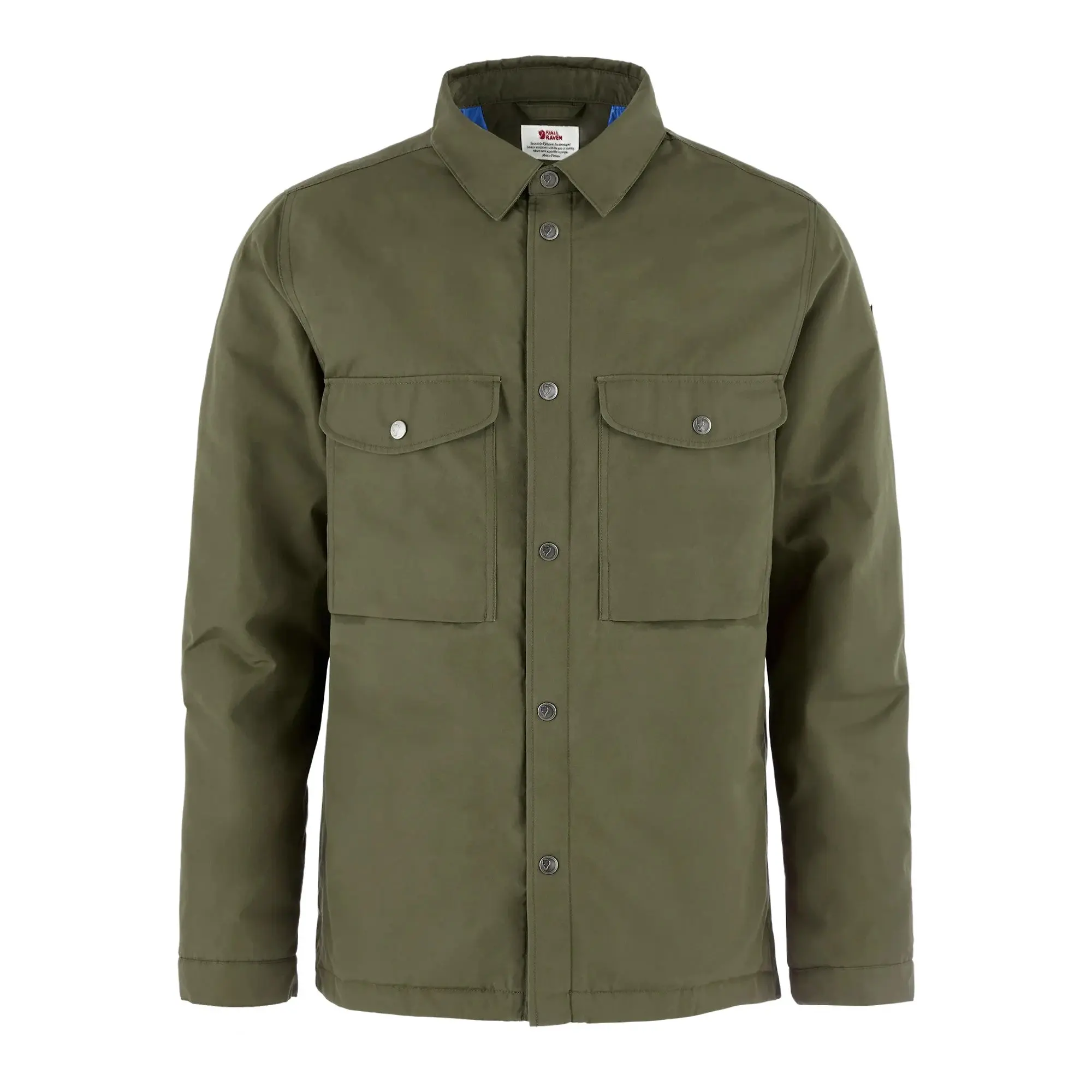 Product image 1 of 13 of Fjällräven Men's Övik Down Shirt Jacket - Laurel Green