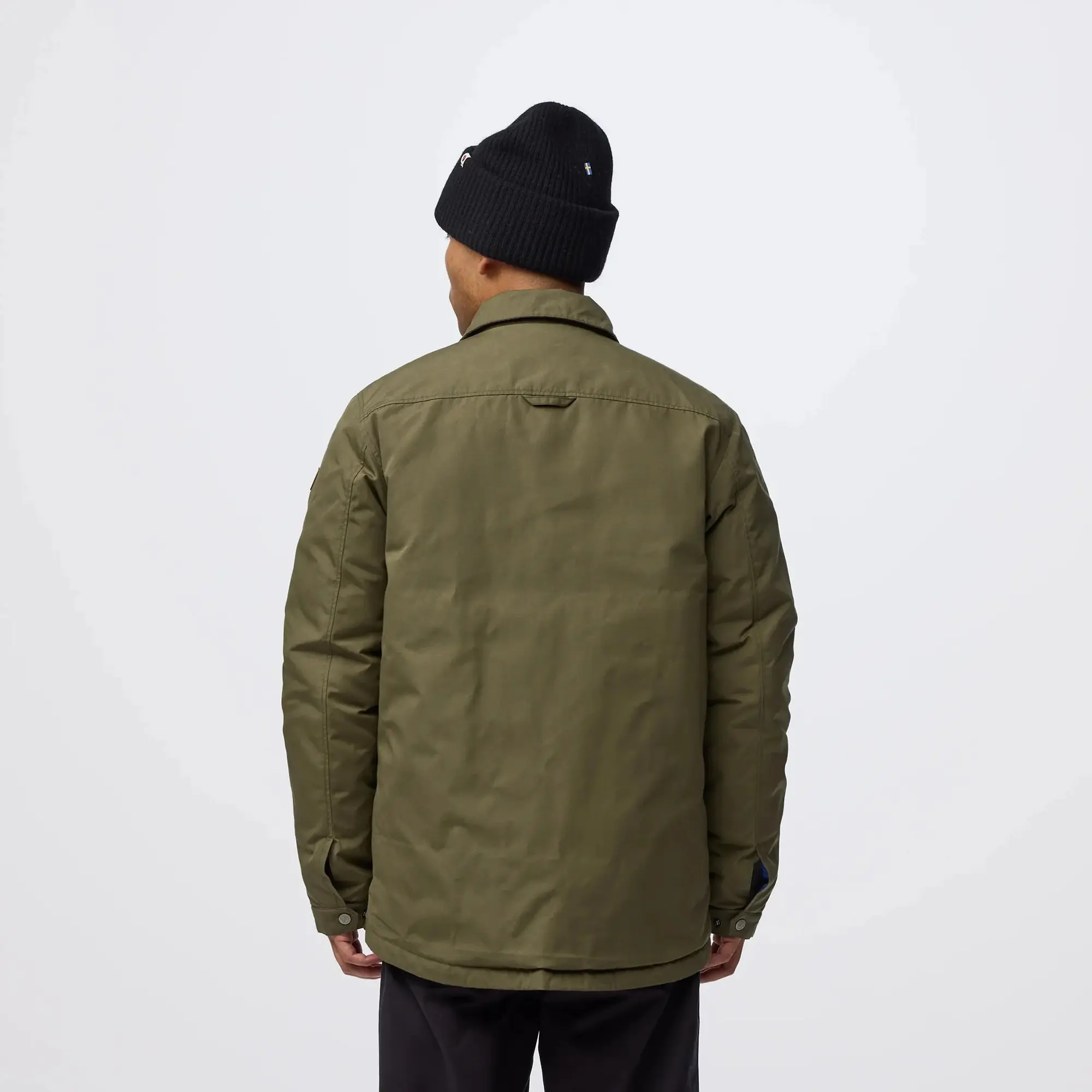 Product image 3 of 13 of Fjällräven Men's Övik Down Shirt Jacket - Laurel Green