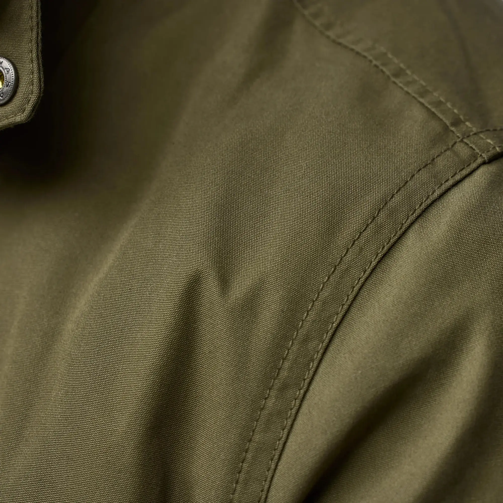 Product image 12 of 13 of Fjällräven Men's Övik Down Shirt Jacket - Laurel Green