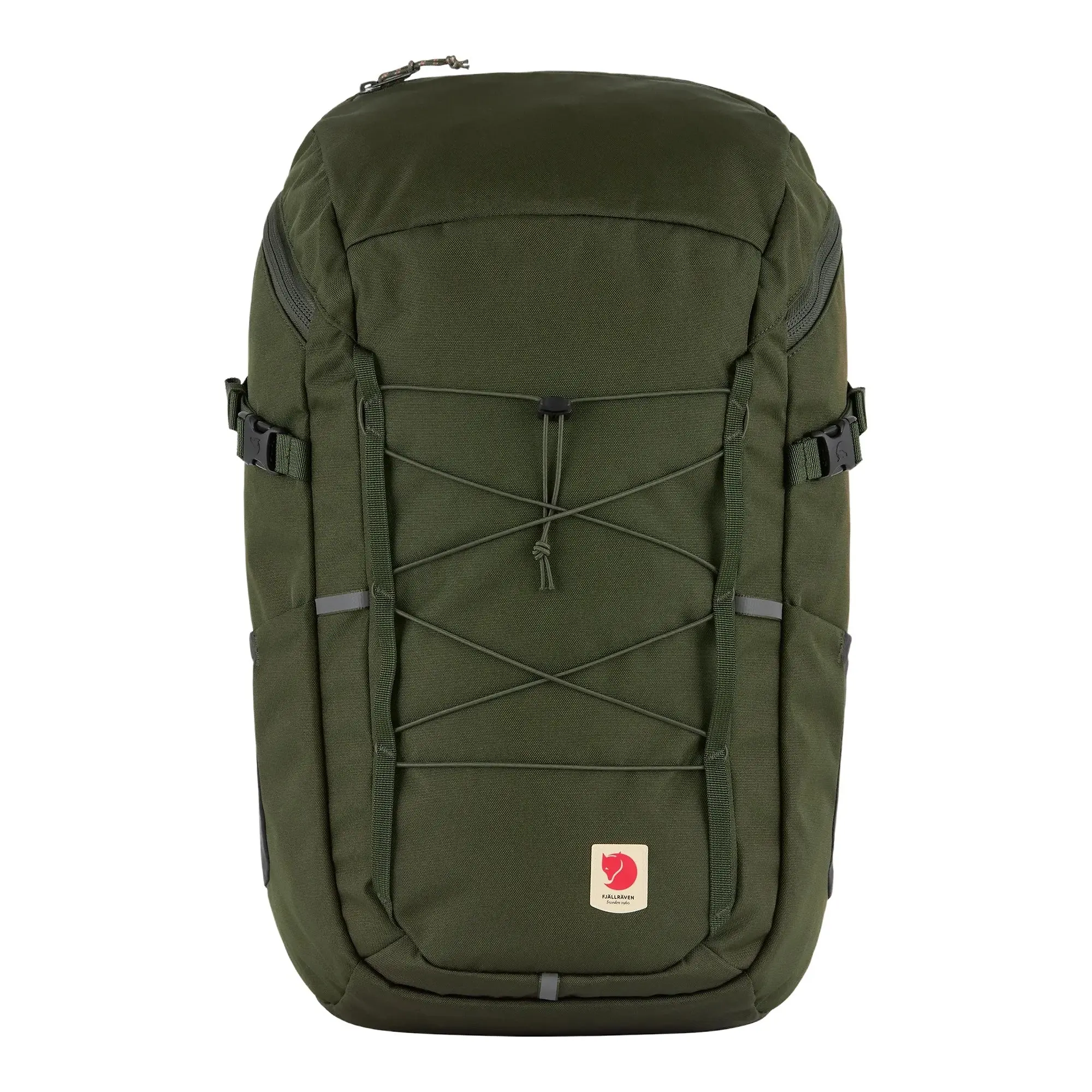 Product image 1 of 11 of Fjällräven Skule Top Zip 30L Backpack - Deep Forest