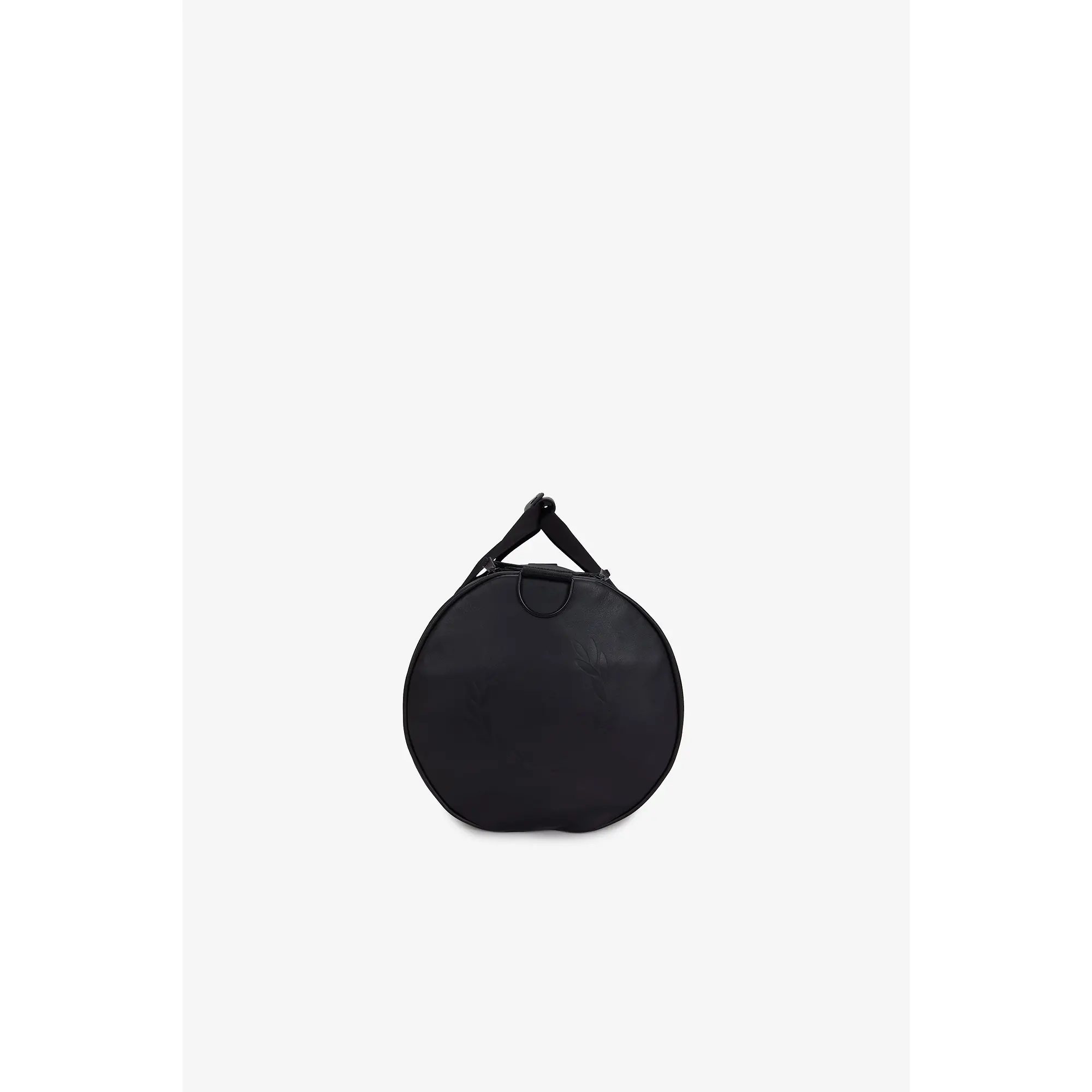 Product image 6 of 8 of Fred Perry Leather Patch Barrel Bag - Black