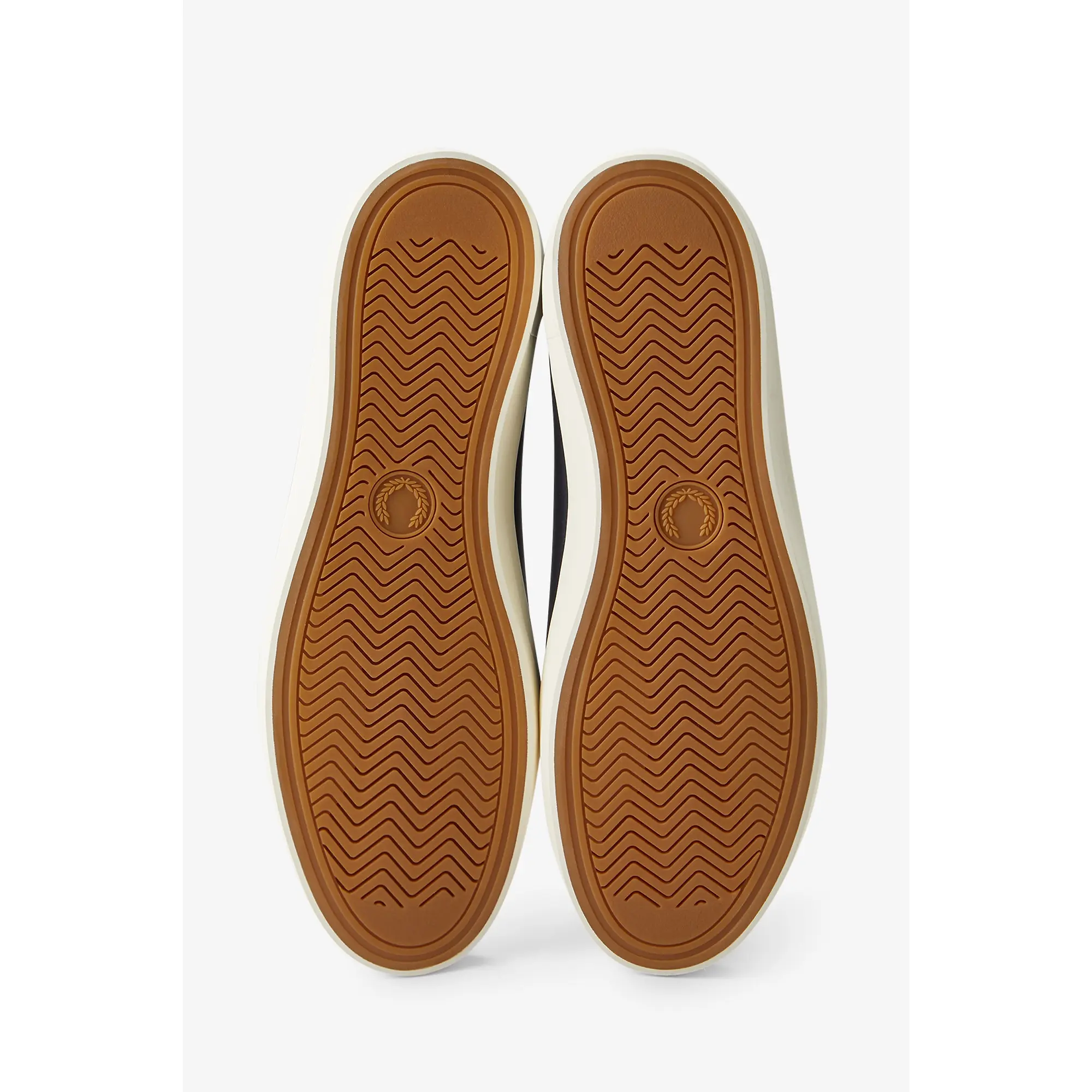 Product image 7 of 9 of Fred Perry Men's Baseline Leather Trainers - Navy