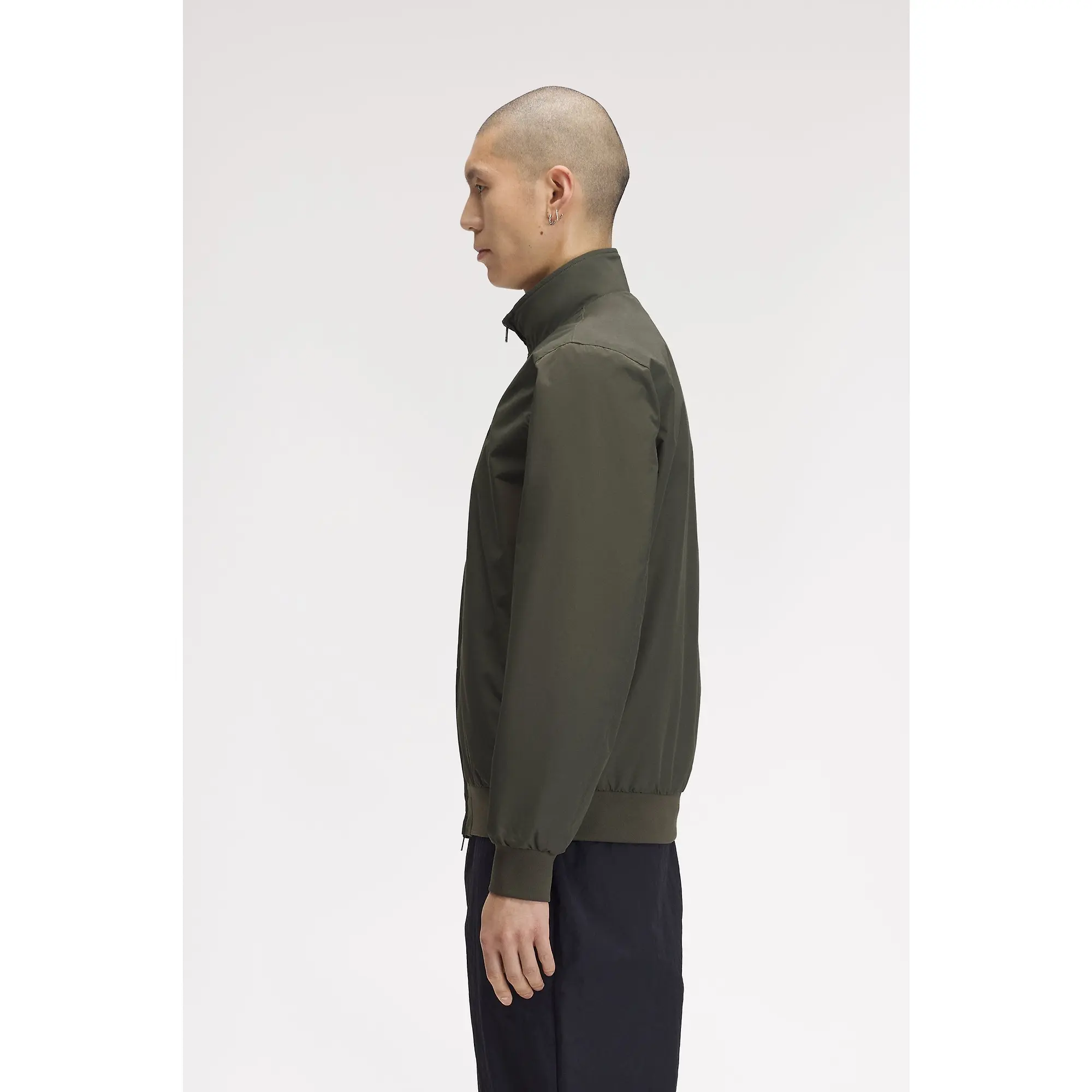 Product image 3 of 11 of Fred Perry Men's Brentham Jacket - Field Green