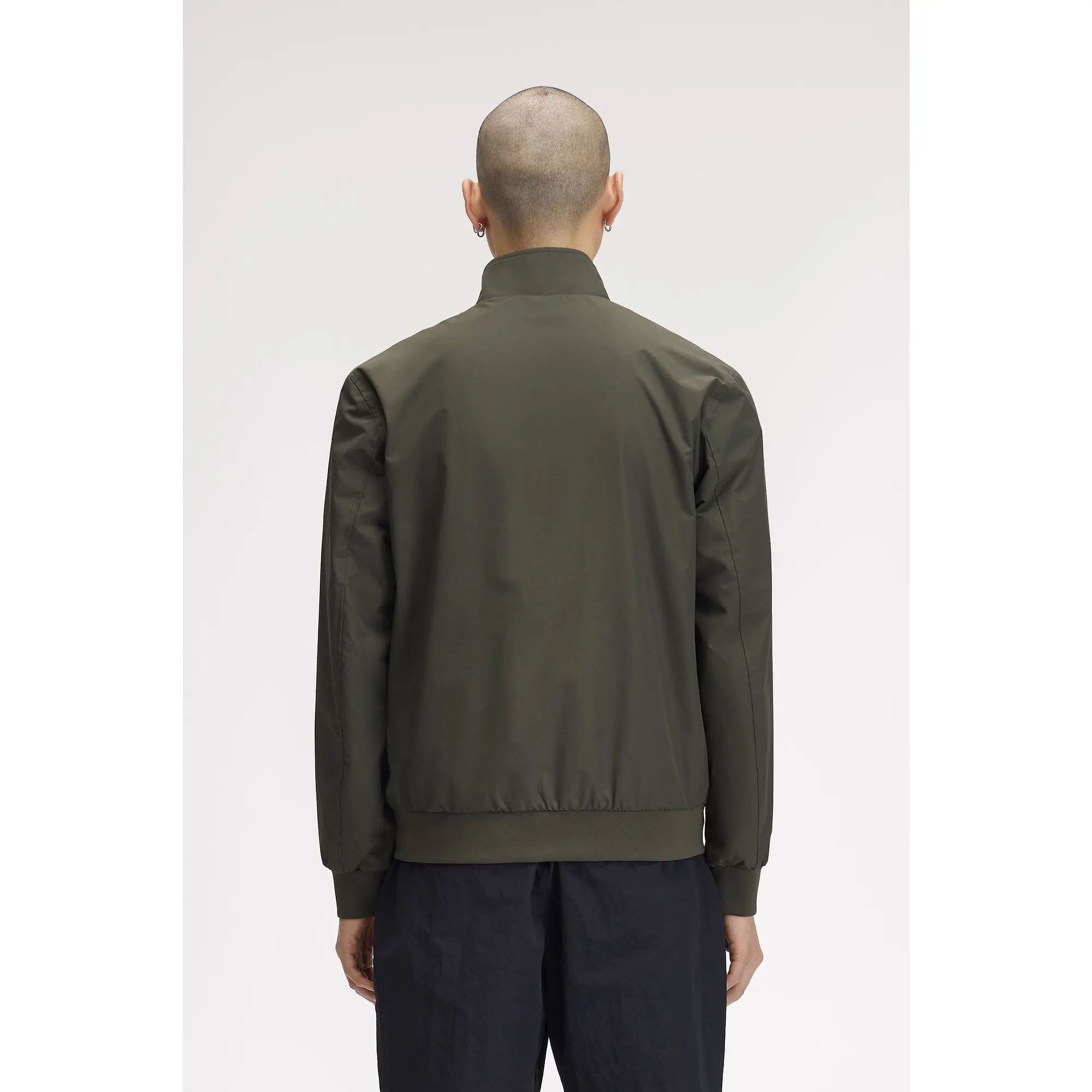 Product image 4 of 11 of Fred Perry Men's Brentham Jacket - Field Green