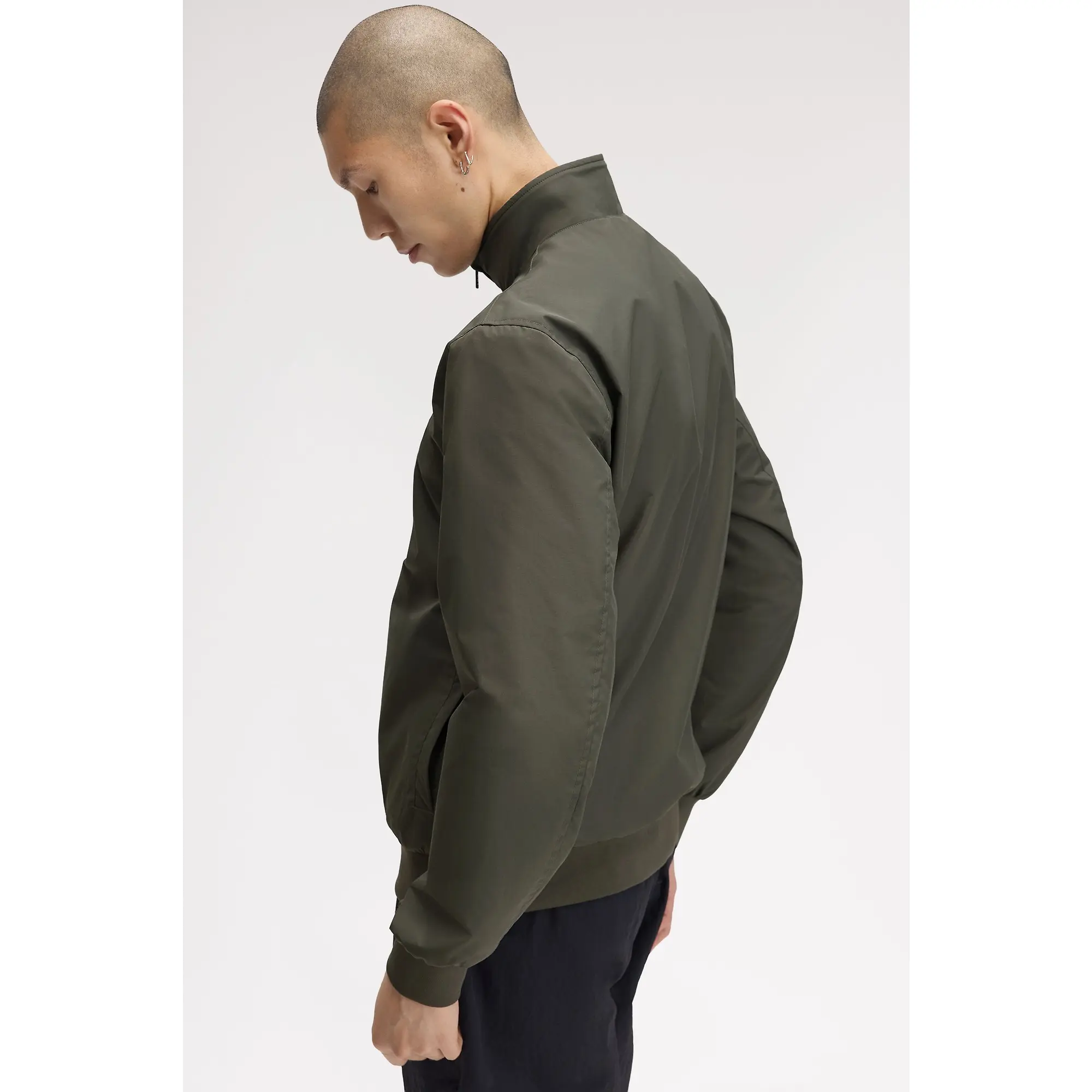 Product image 8 of 11 of Fred Perry Men's Brentham Jacket - Field Green