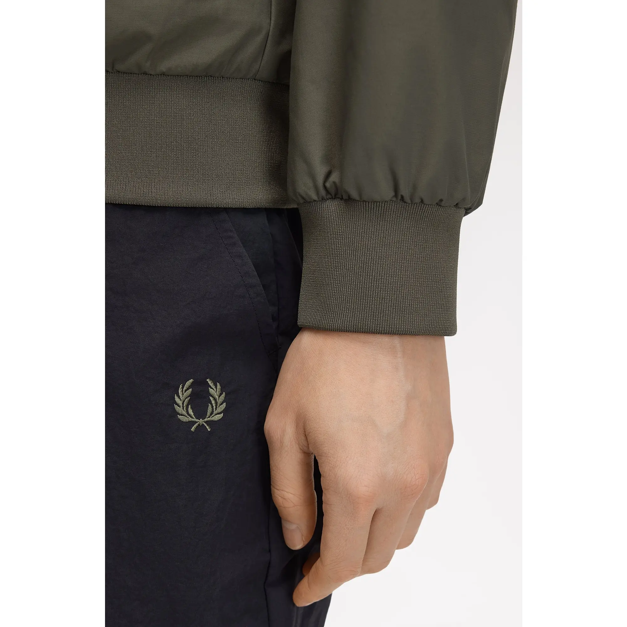 Product image 10 of 11 of Fred Perry Men's Brentham Jacket - Field Green