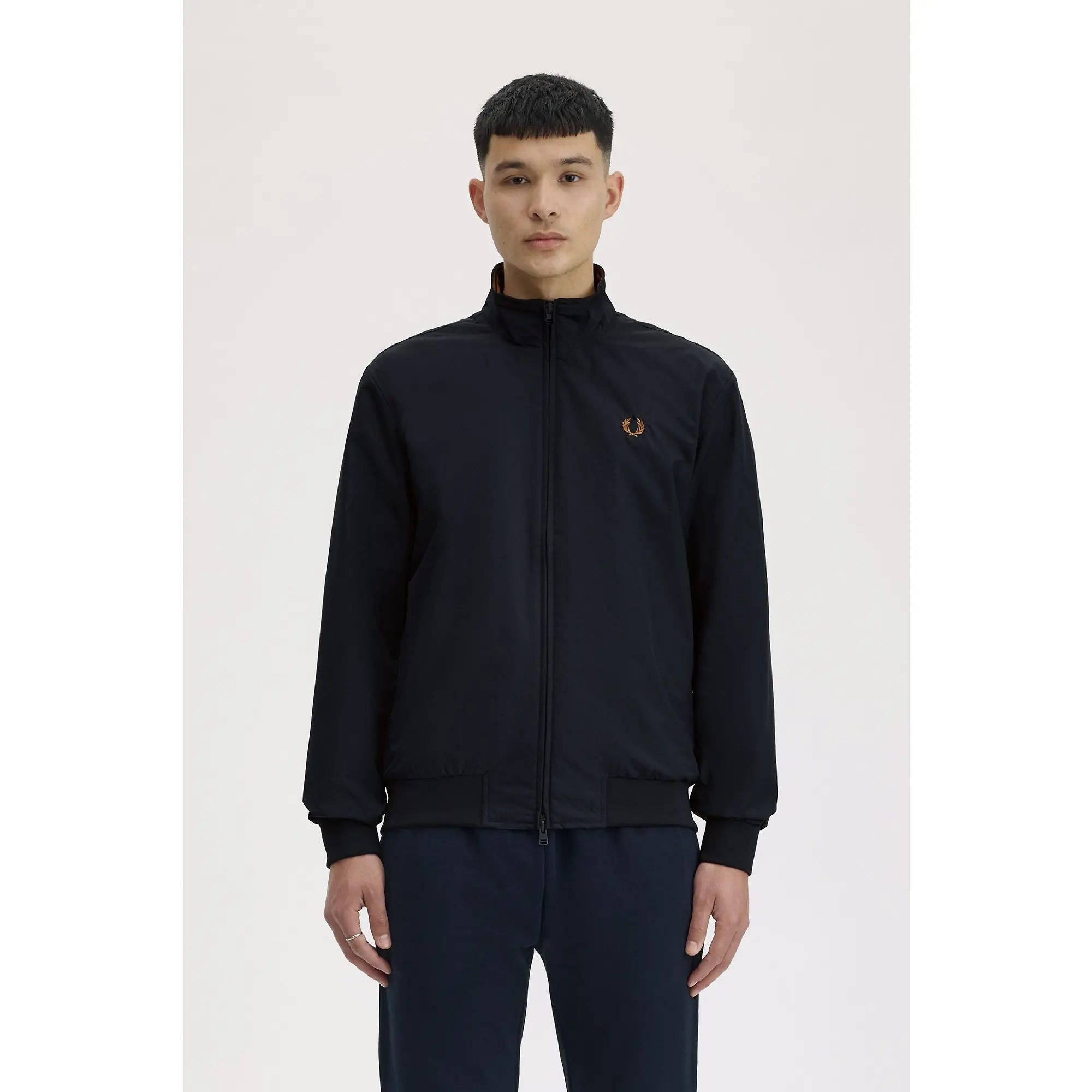 Product image 2 of 12 of Fred Perry Men's Brentham Jacket - Navy