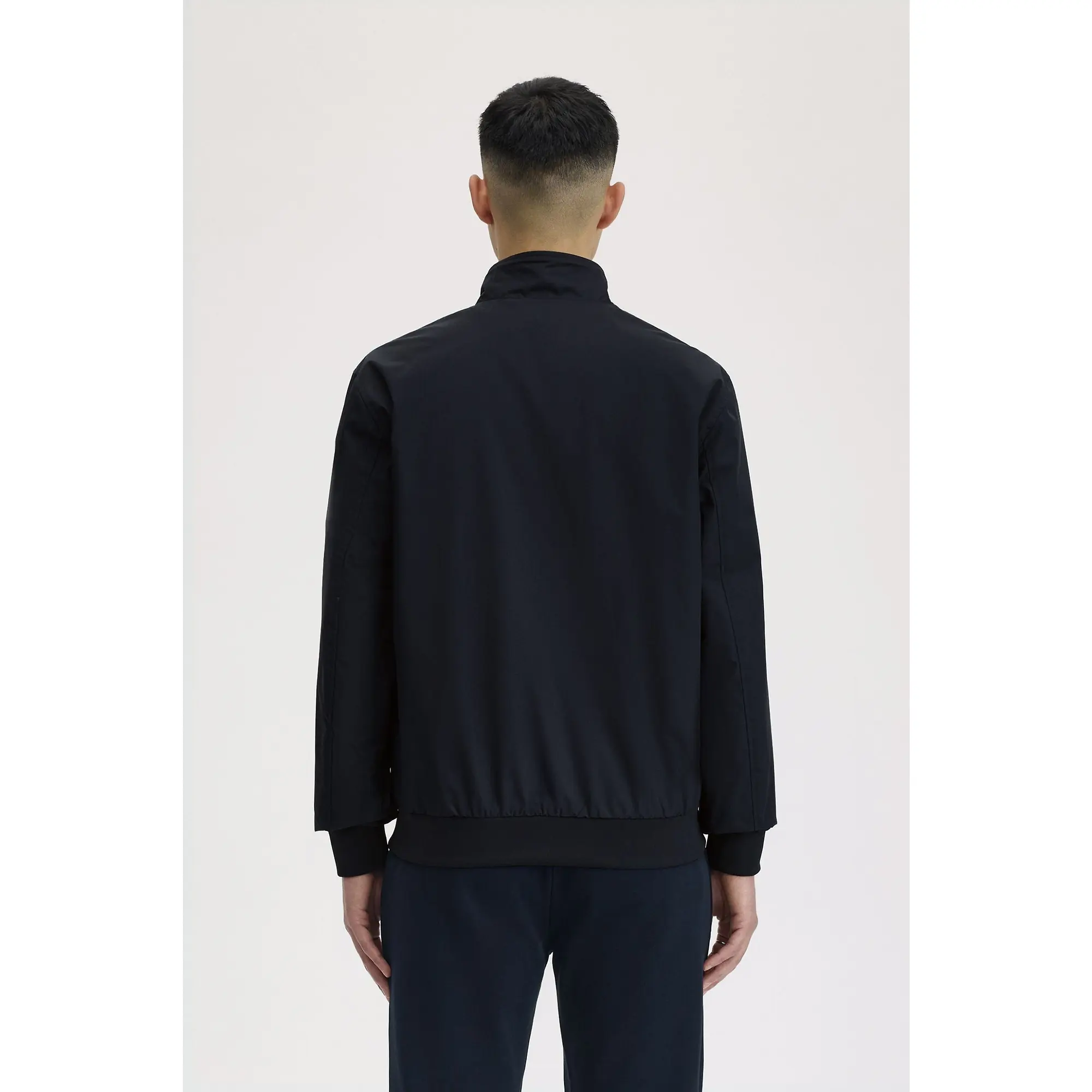 Product image 4 of 12 of Fred Perry Men's Brentham Jacket - Navy