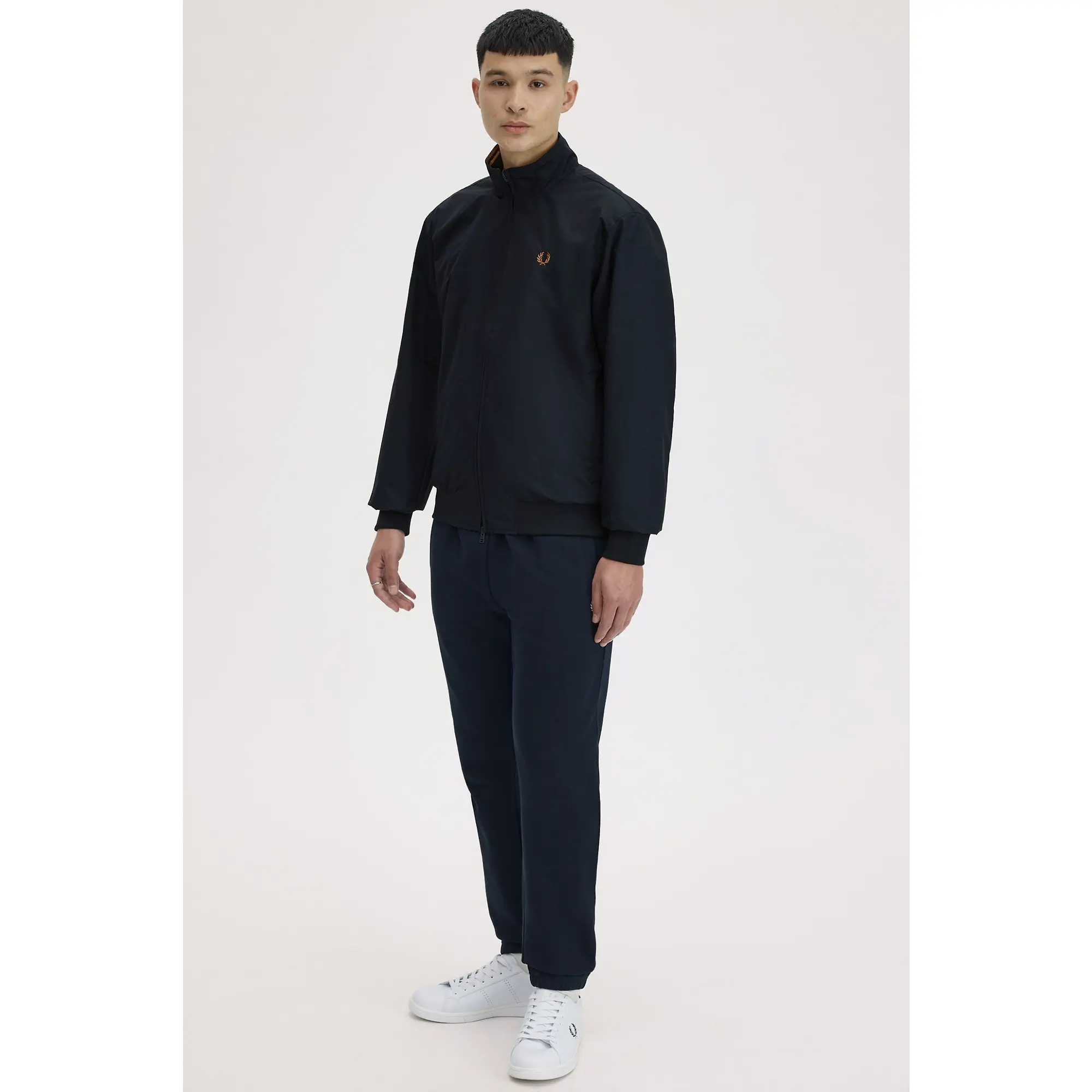 Product image 8 of 12 of Fred Perry Men's Brentham Jacket - Navy