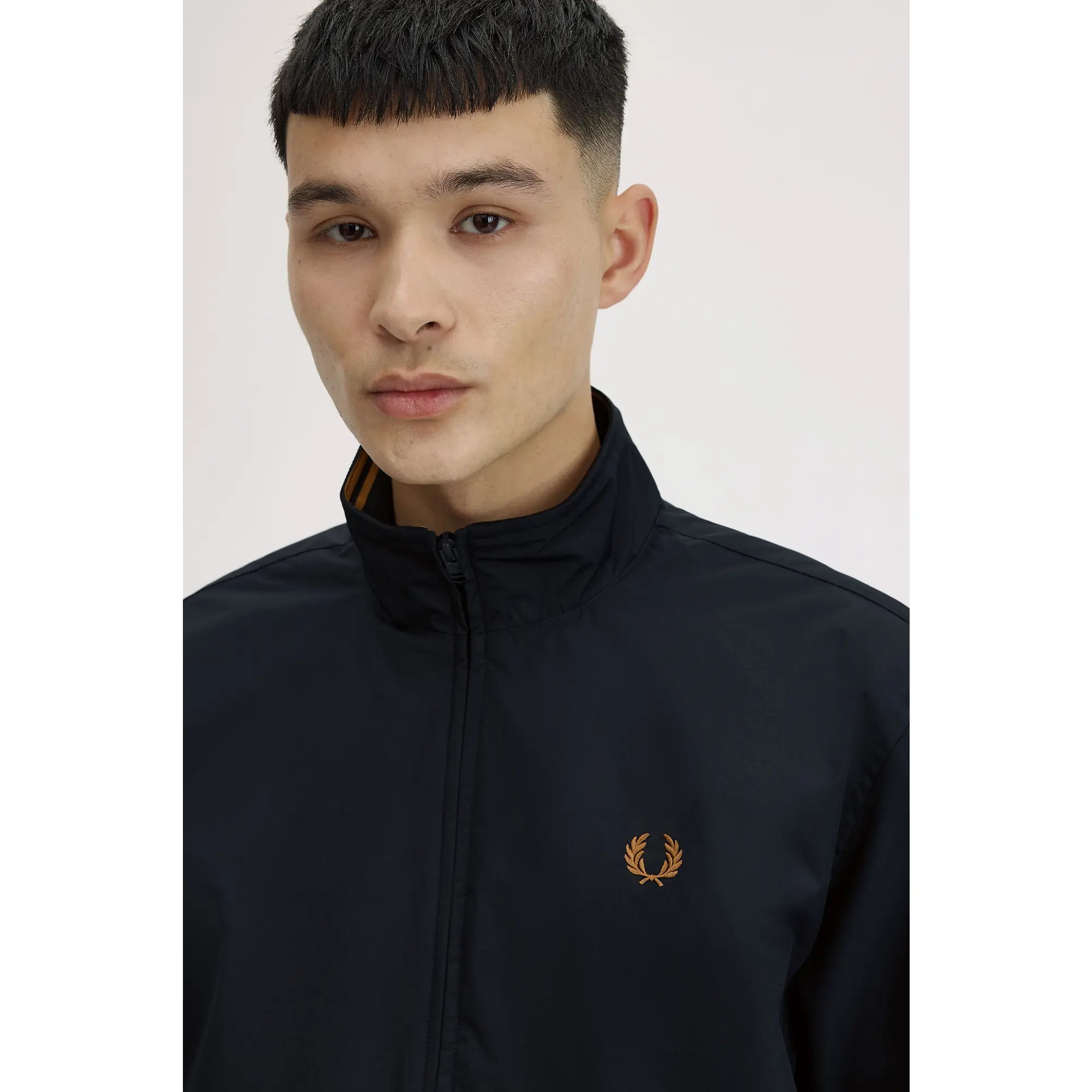 Product image 10 of 12 of Fred Perry Men's Brentham Jacket - Navy
