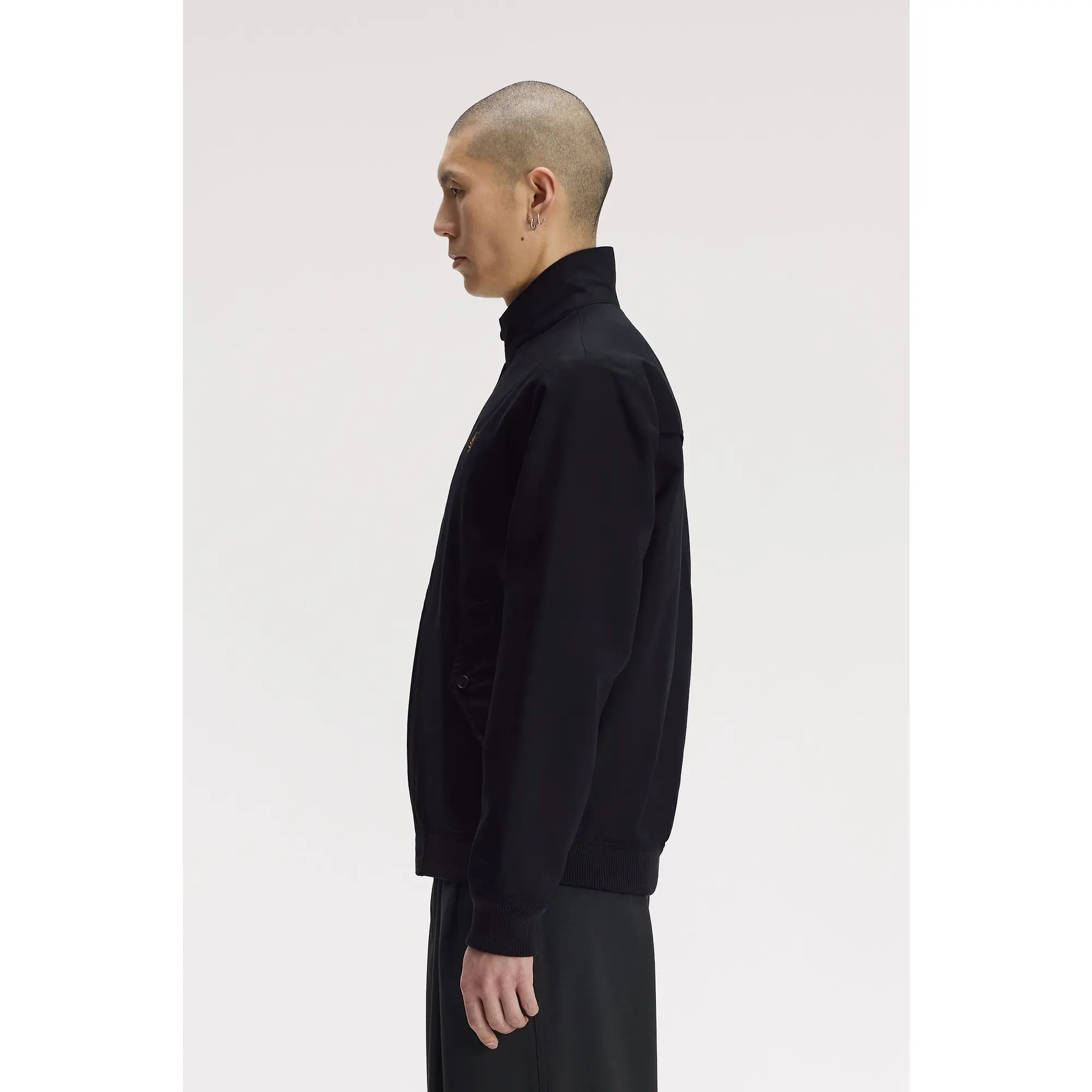 Product image 3 of 11 of Fred Perry Men's Classic Harrington Jacket - Black