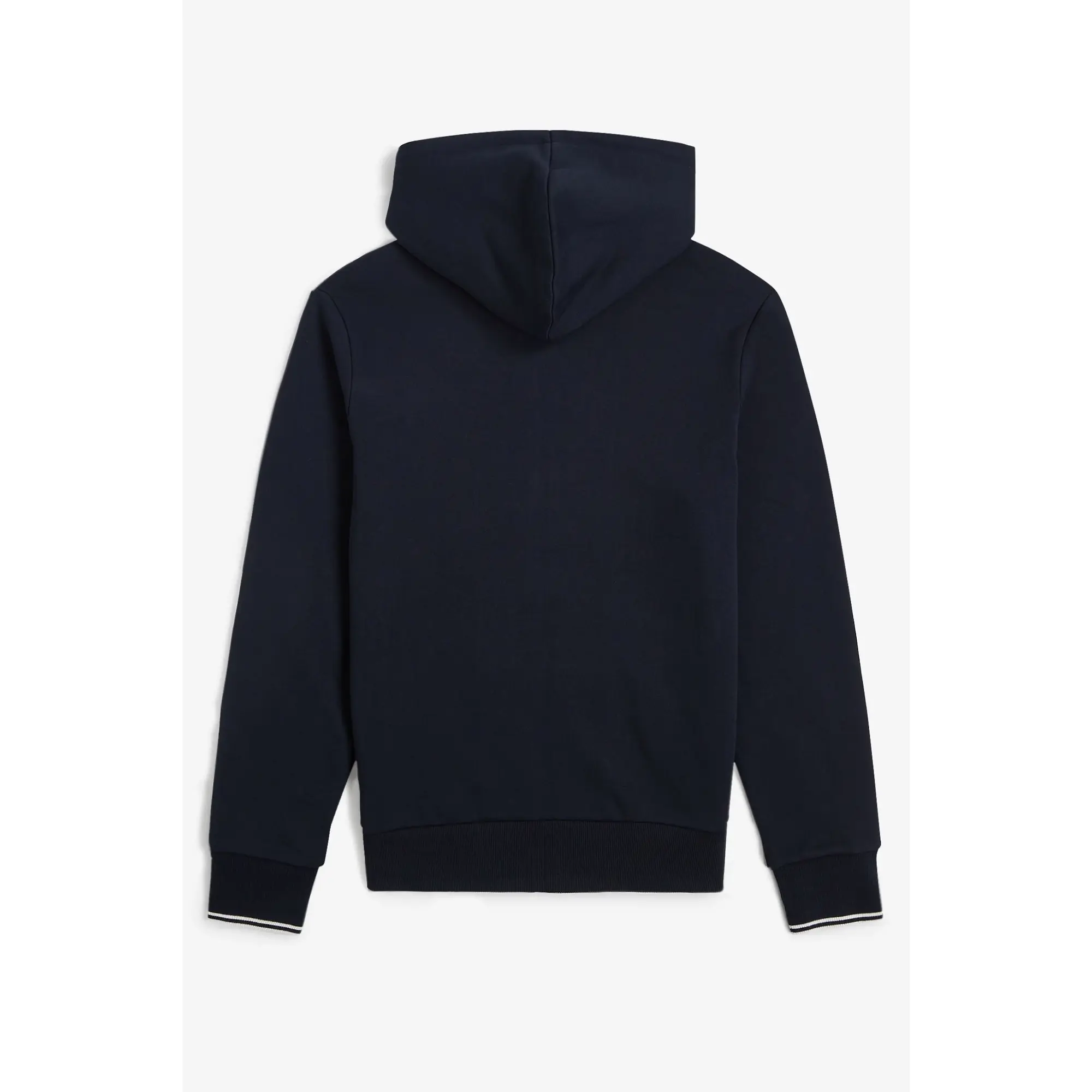 Product image 12 of 12 of Fred Perry Men's Hooded Zip Through Sweatshirt - Navy