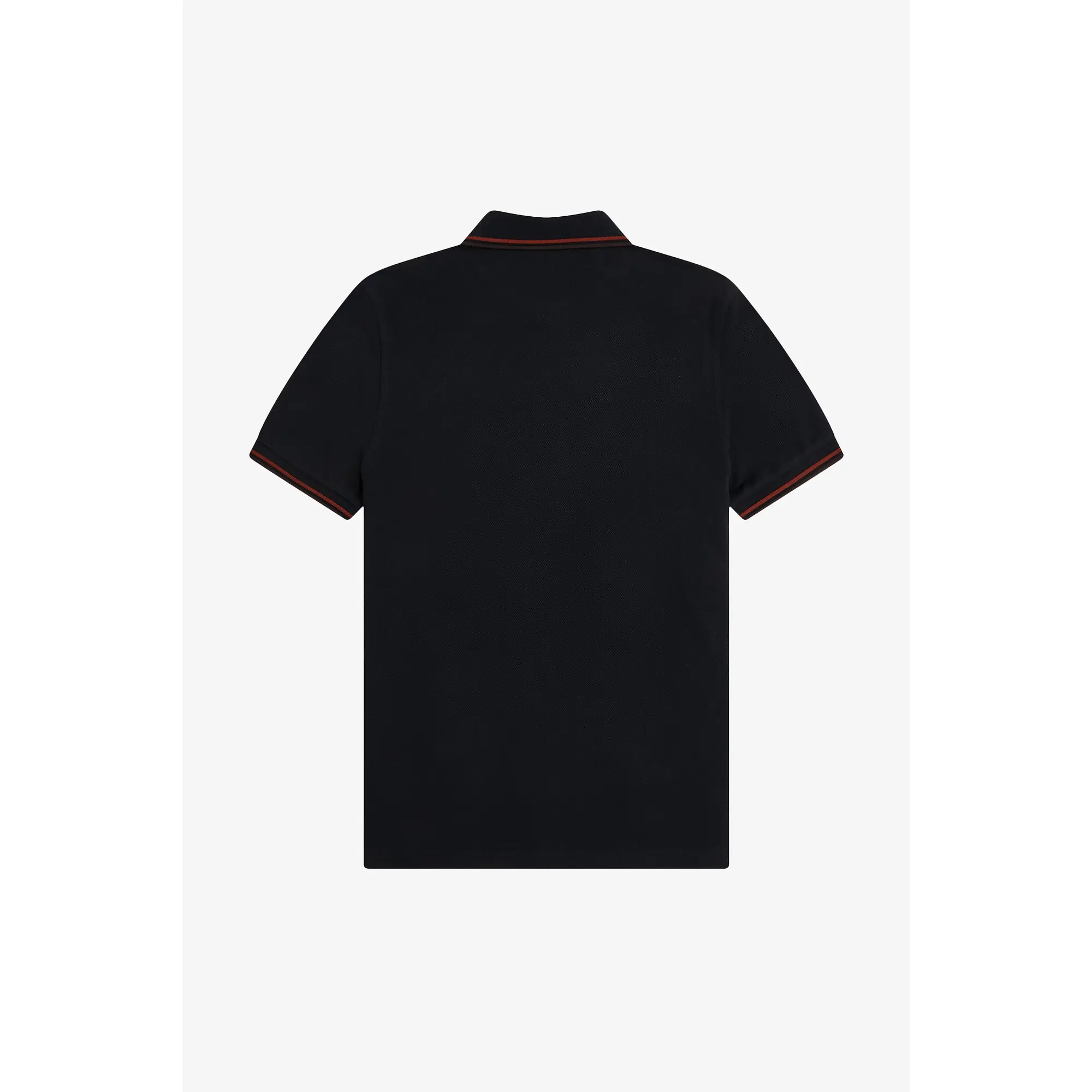 Product image 7 of 8 of Fred Perry Men's M3600 Twin Tipped Shirt - Navy / Brandy / Rich Brown