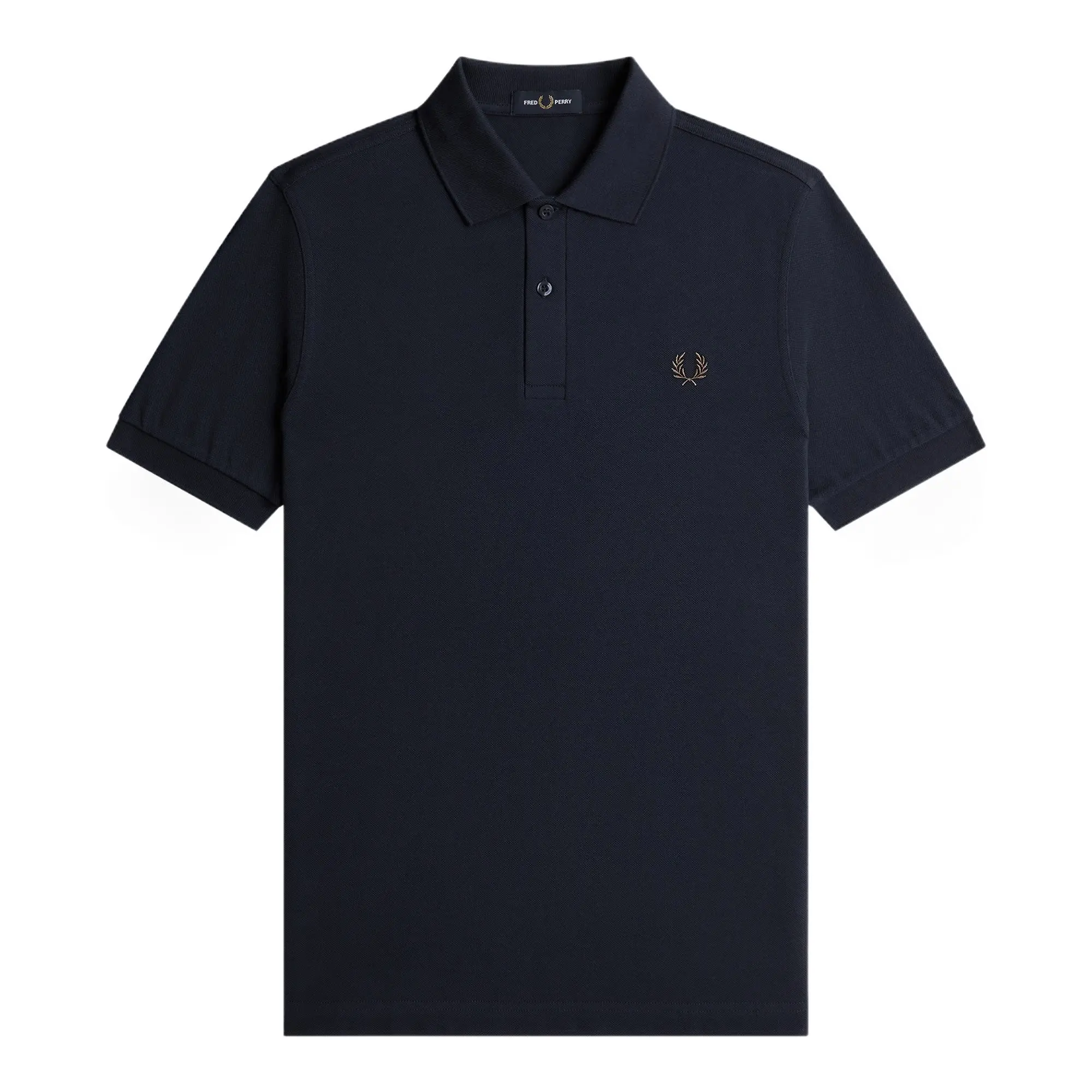 Product image 1 of 8 of Fred Perry Men's M6000 Shirt - Navy / Rich Brown