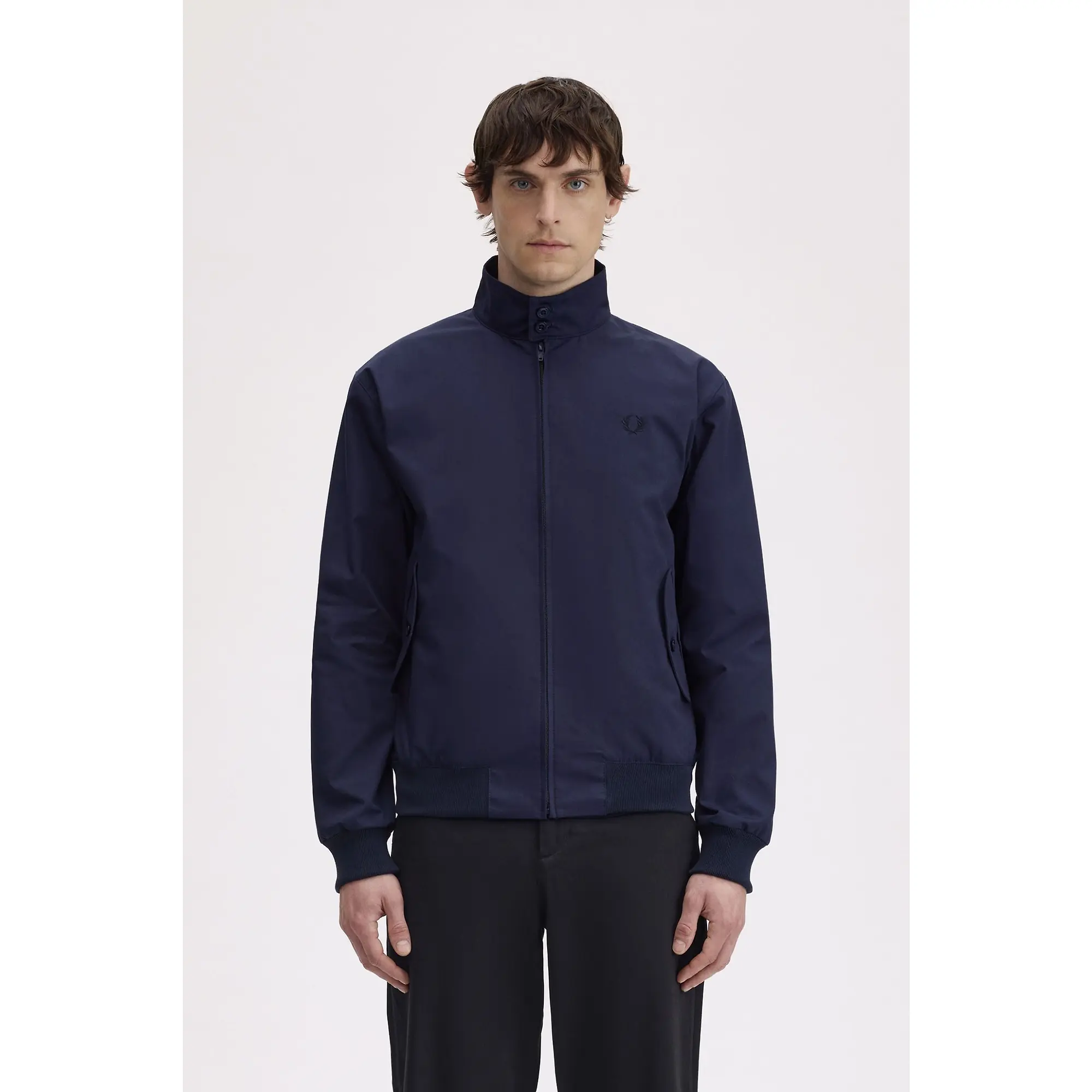Product image 2 of 13 of Fred Perry Men's Made in England Harrington Jacket - Navy