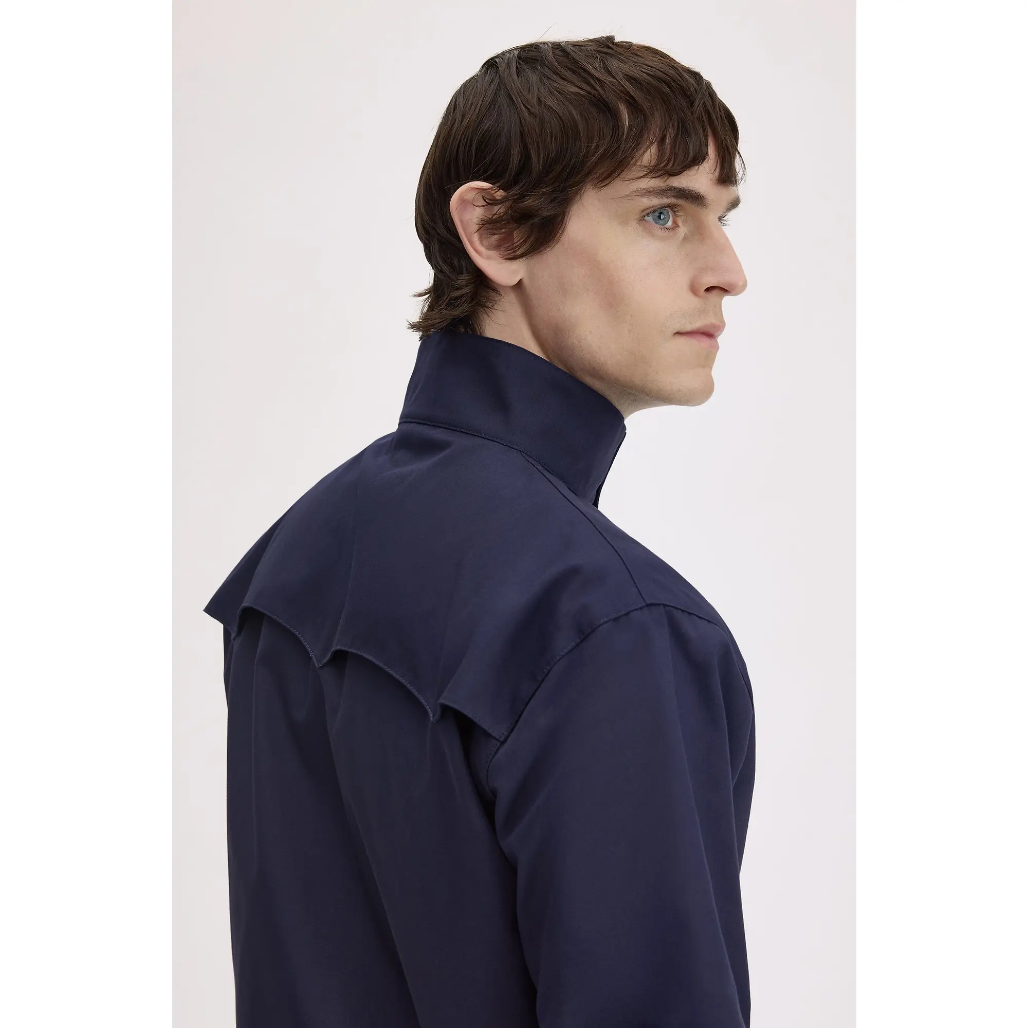 Product image 7 of 13 of Fred Perry Men's Made in England Harrington Jacket - Navy