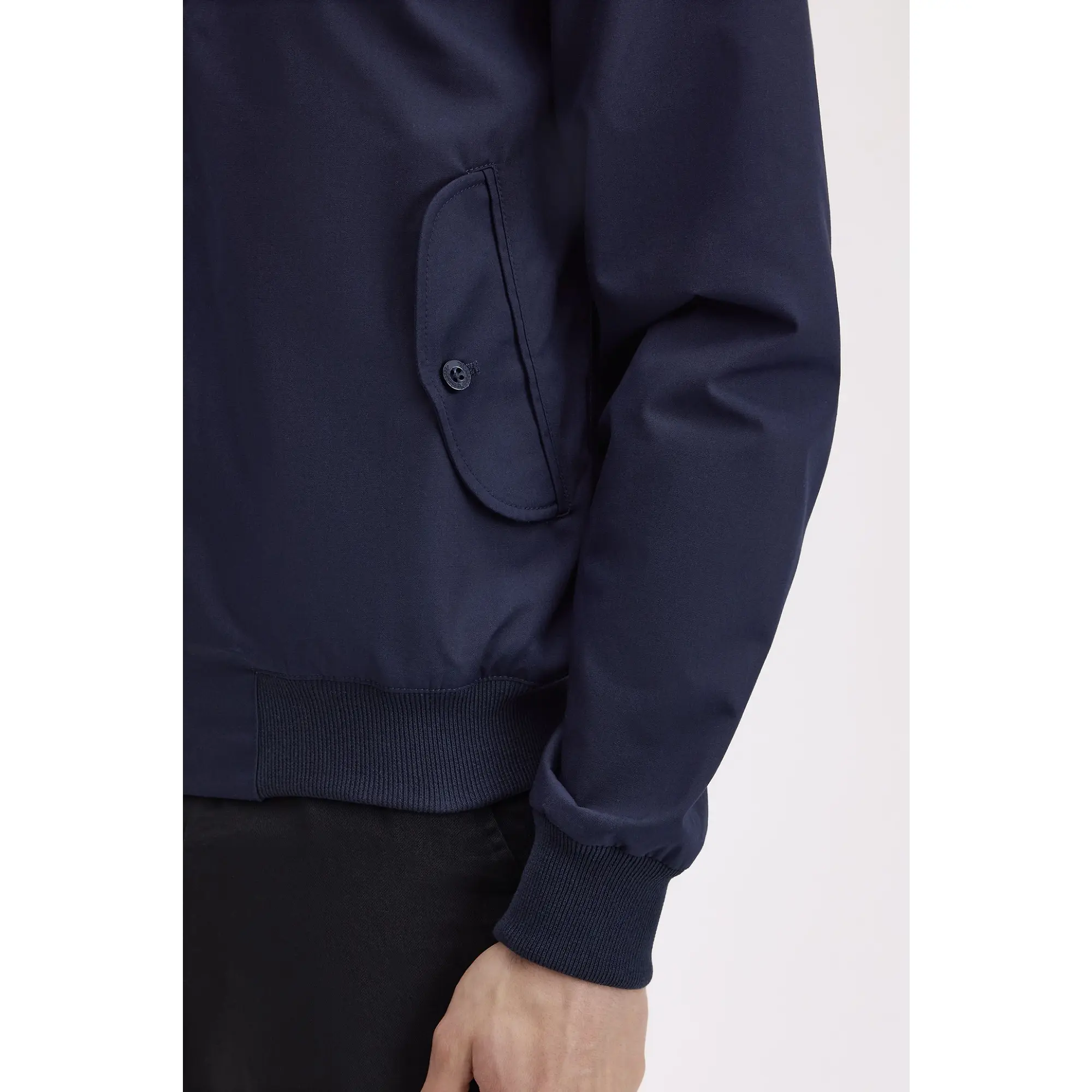 Product image 8 of 13 of Fred Perry Men's Made in England Harrington Jacket - Navy
