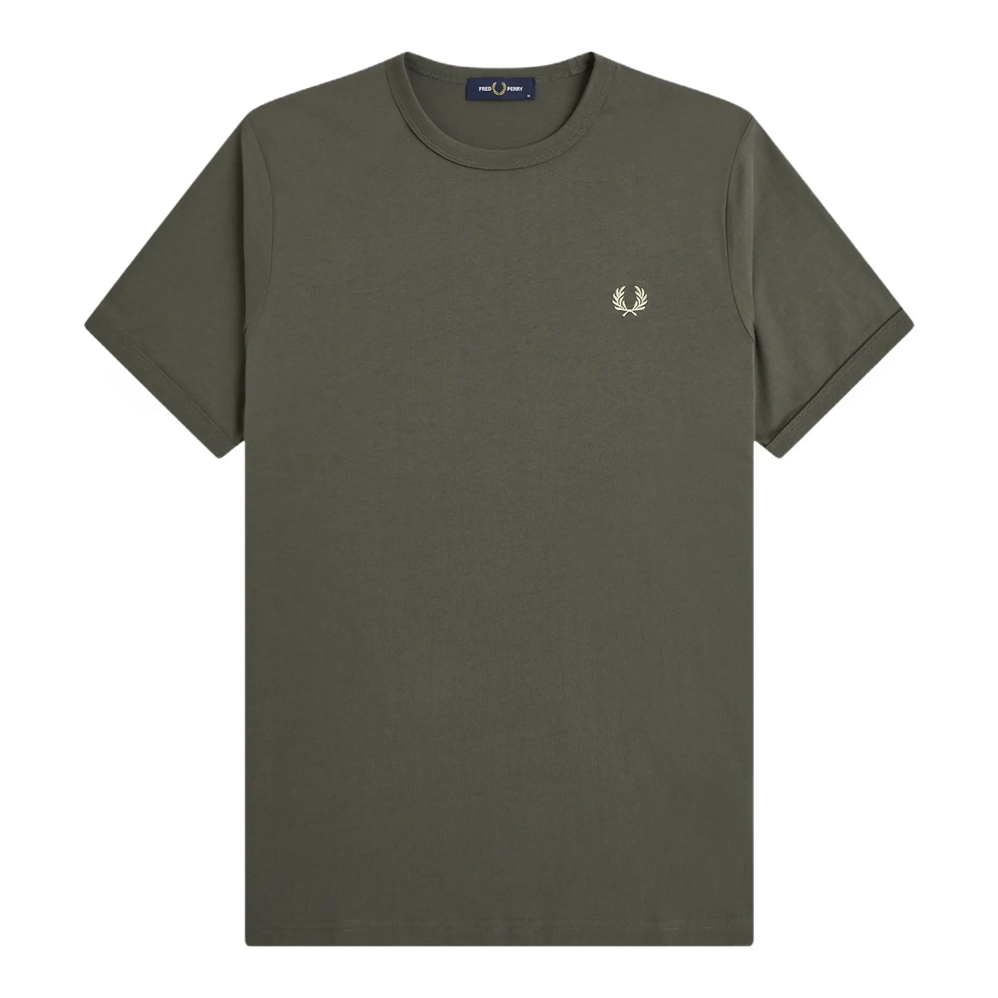 Product image 1 of 6 of Fred Perry Men's Ringer T-Shirt - Field Green