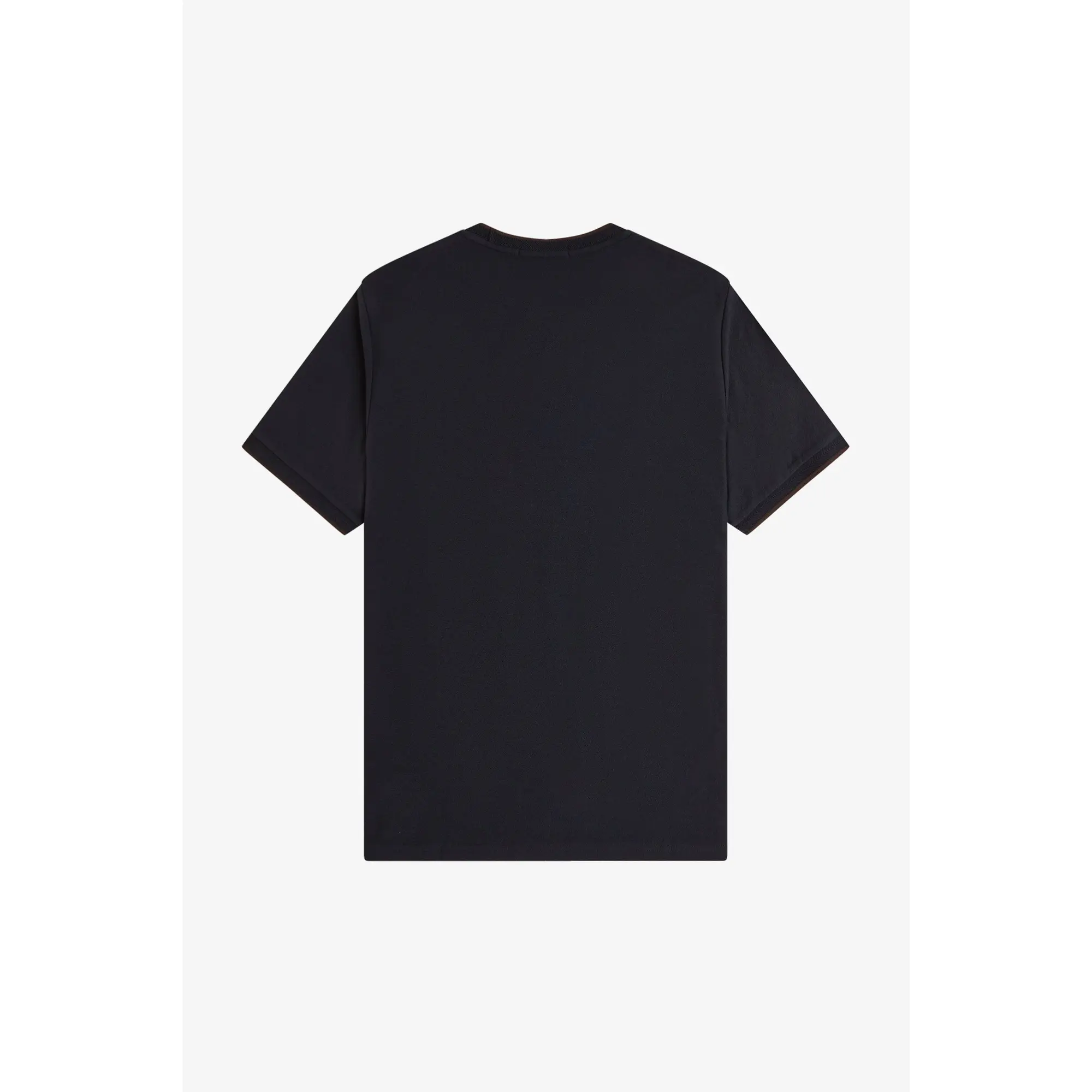 Product image 6 of 6 of Fred Perry Men's Trim Detail Crepe Pique T-Shirt - Navy