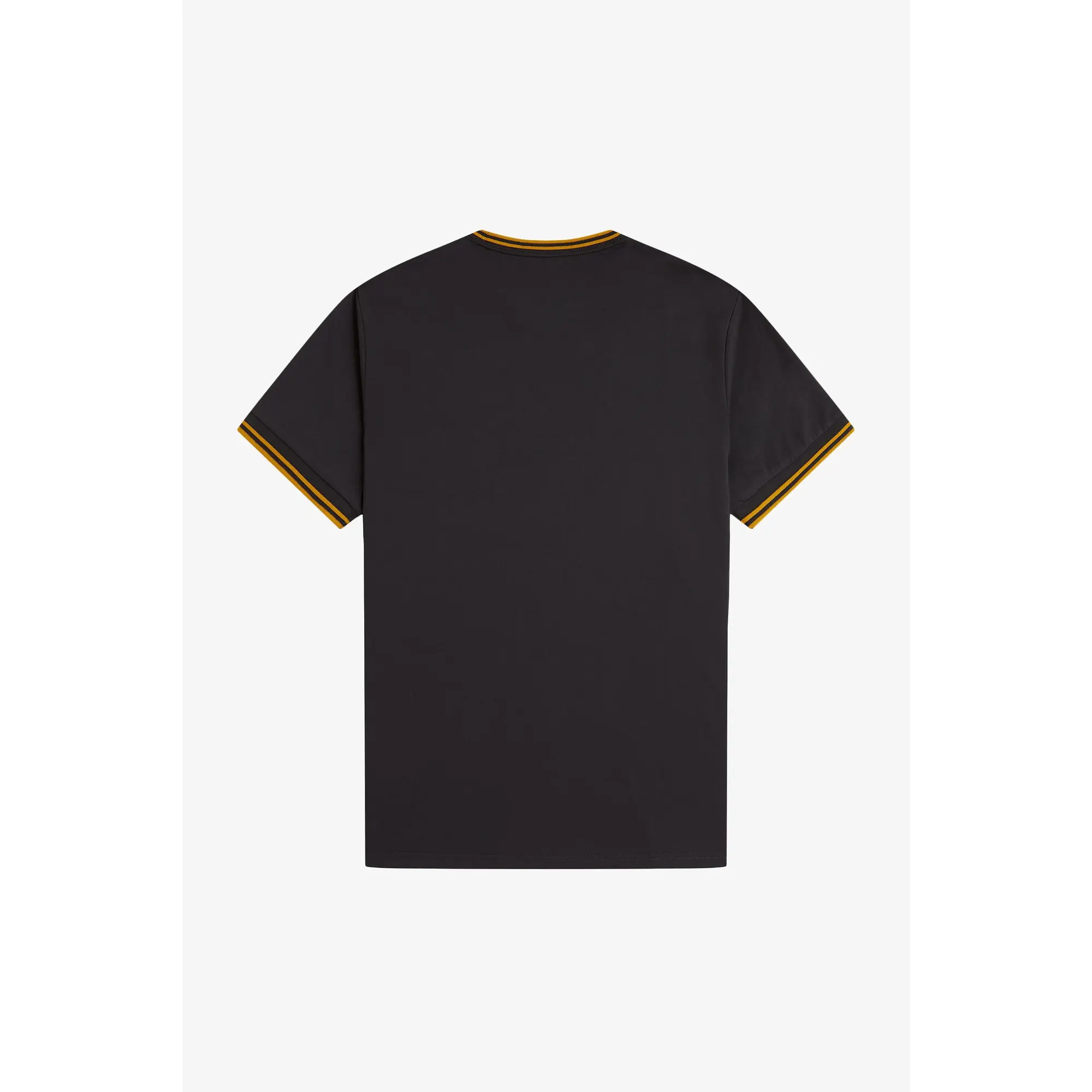 Product image 7 of 7 of Fred Perry Men's Twin Tipped T-Shirt - Anchor Grey / Golden
