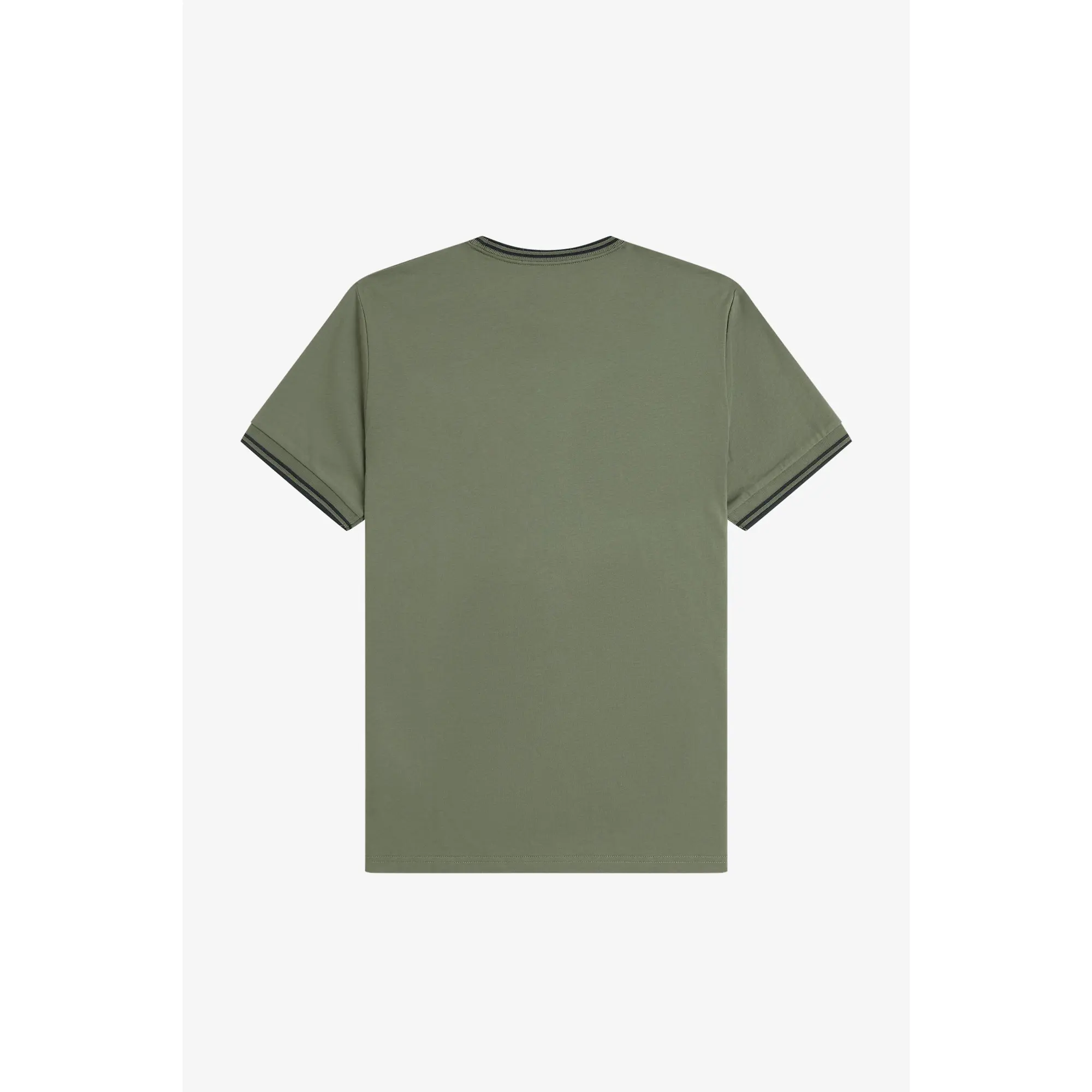 Product image 6 of 6 of Fred Perry Men's Twin Tipped T-Shirt - Laurel Wreath Green / Black