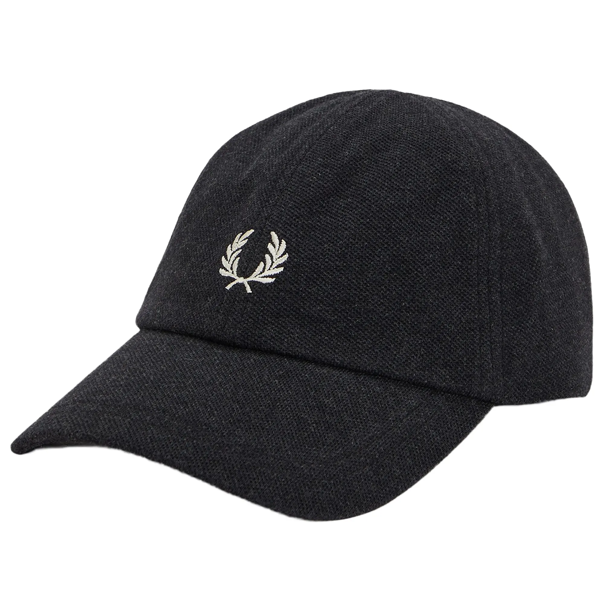 Product image 1 of 6 of Fred Perry Piqué Classic Cap - Charcoal Marl / Ecru / Ecru
