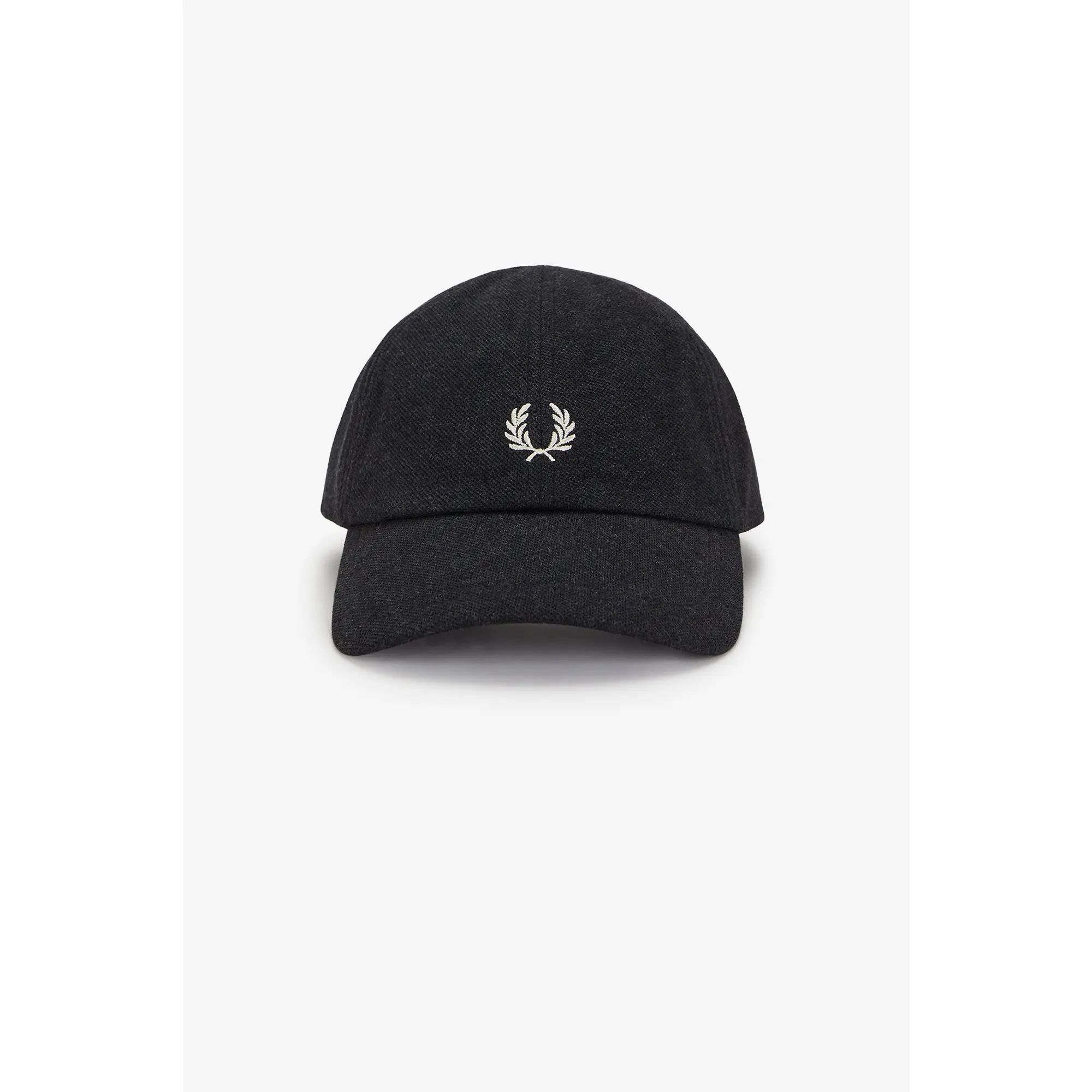 Product image 6 of 6 of Fred Perry Piqué Classic Cap - Charcoal Marl / Ecru / Ecru