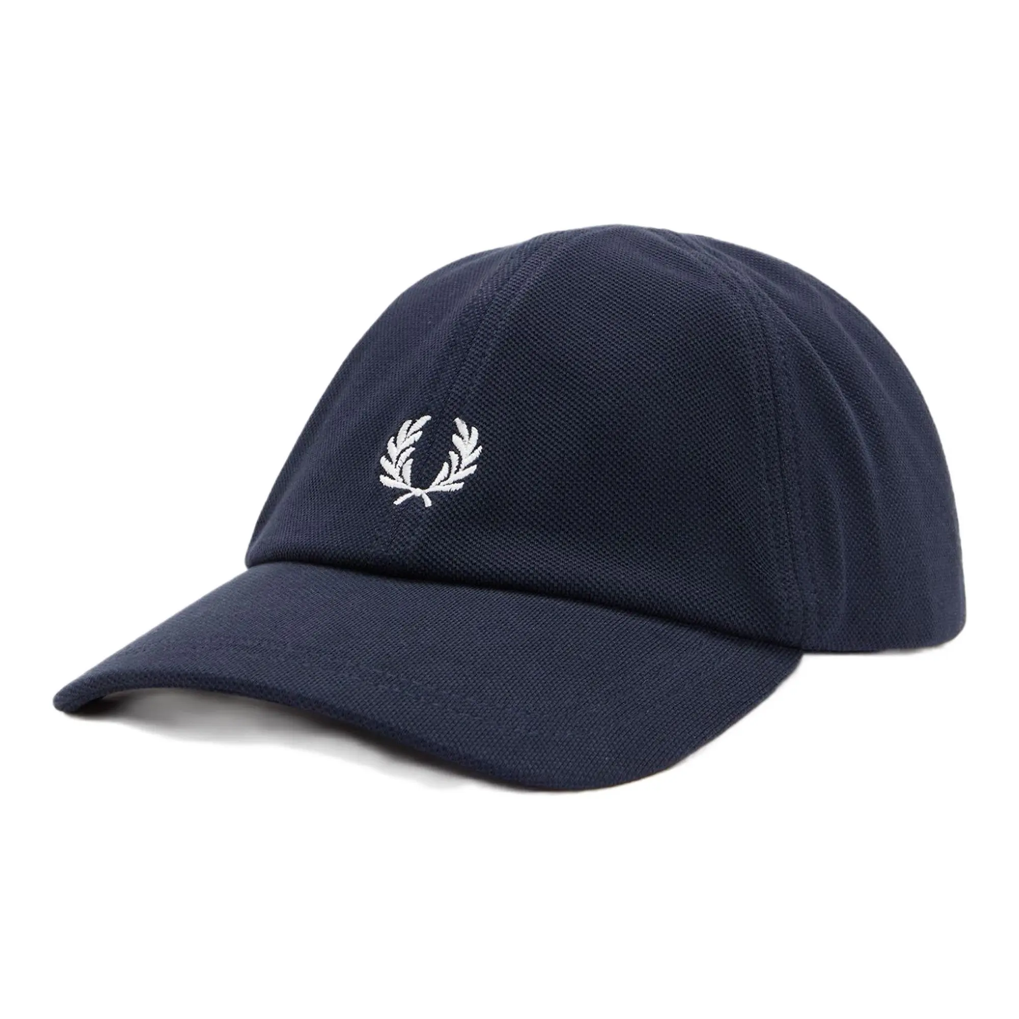 Product image 1 of 7 of Fred Perry Piqué Classic Cap - Navy / Snow White