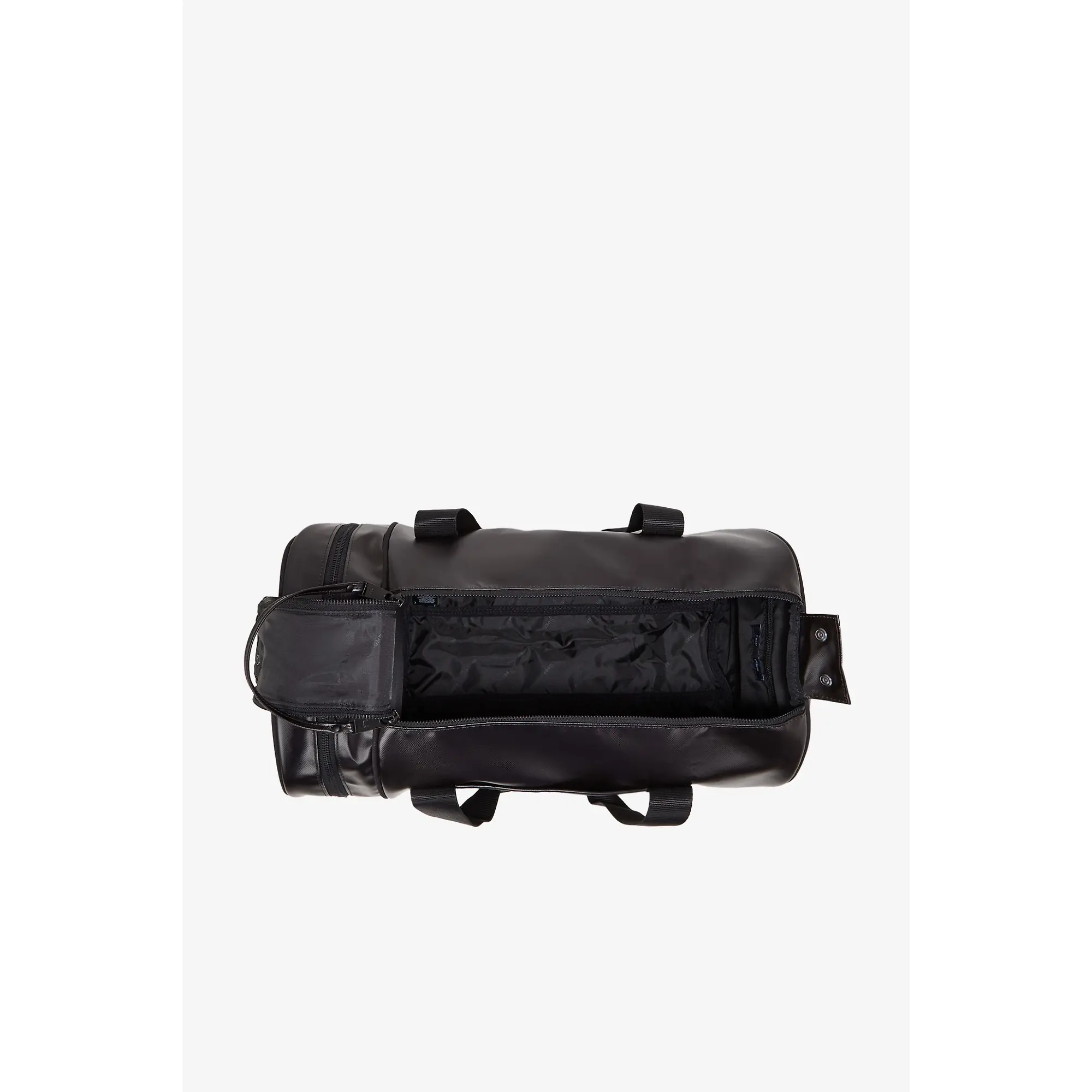 Product image 7 of 8 of Fred Perry Tonal Classic Barrel Bag - Black / Gold