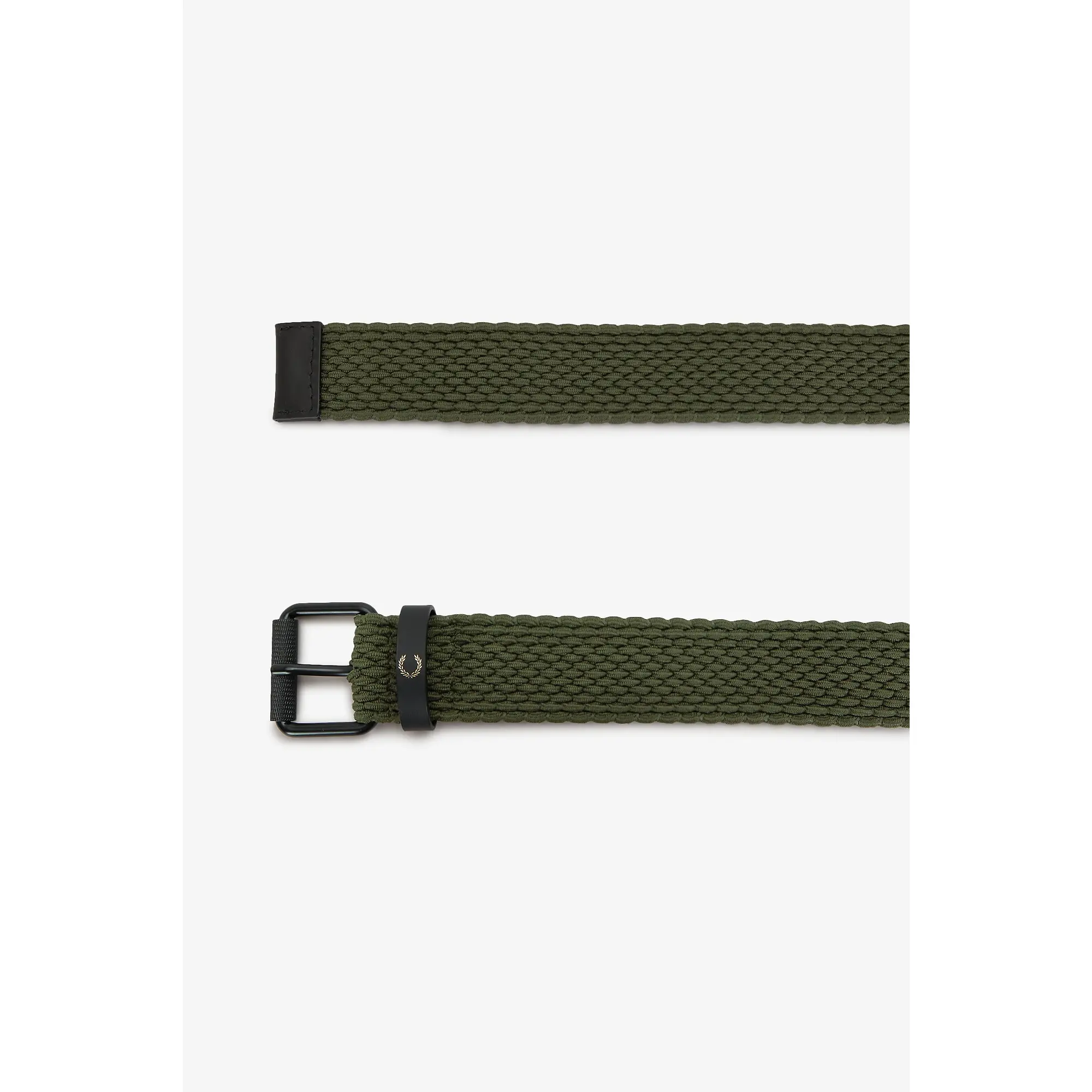 Product image 2 of 3 of Fred Perry Woven Elastic Belt - Laurel Wreath Green
